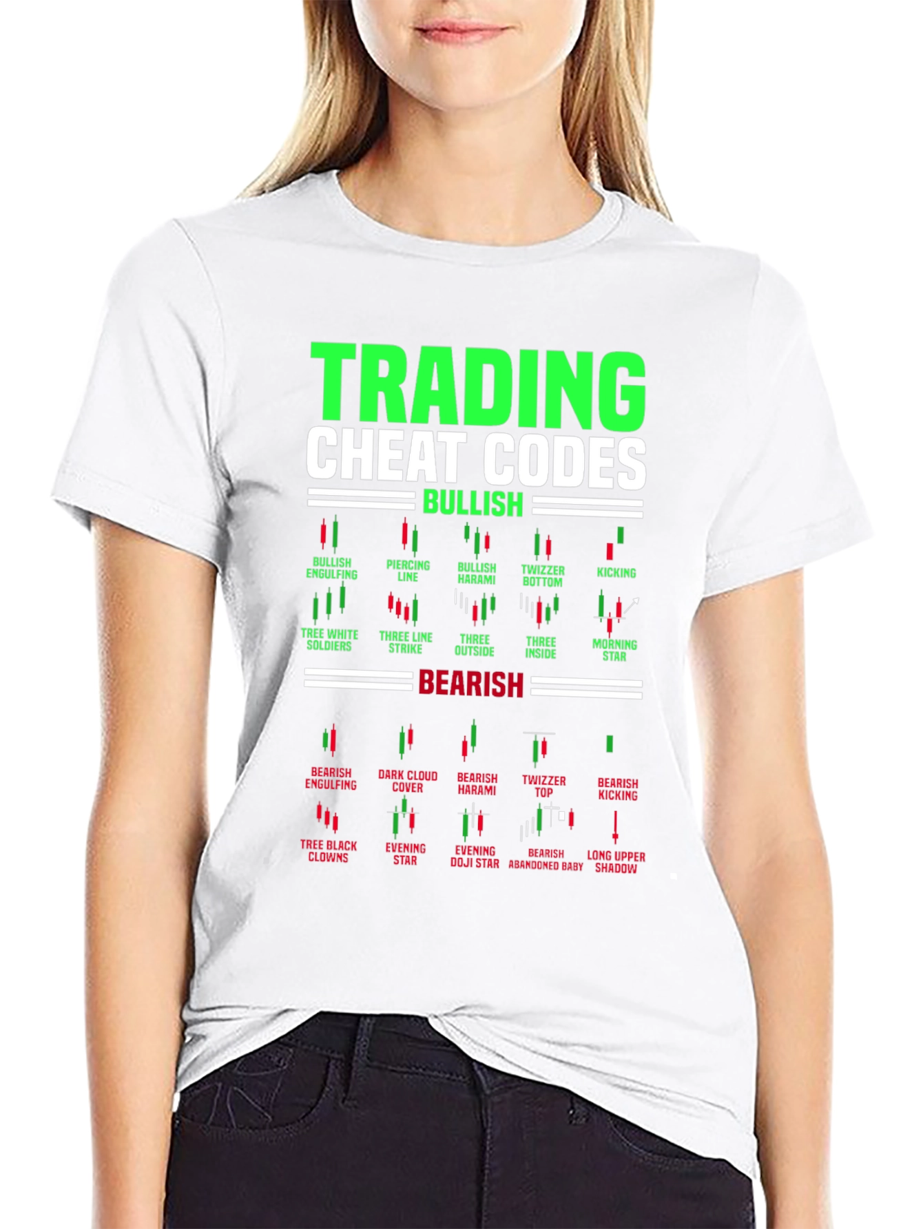 Trading Cheat Codes Candlestick Patterns T-Shirt
