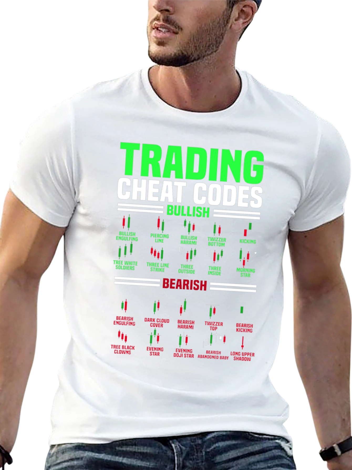 Trading Cheat Codes Candlestick Patterns T-Shirt