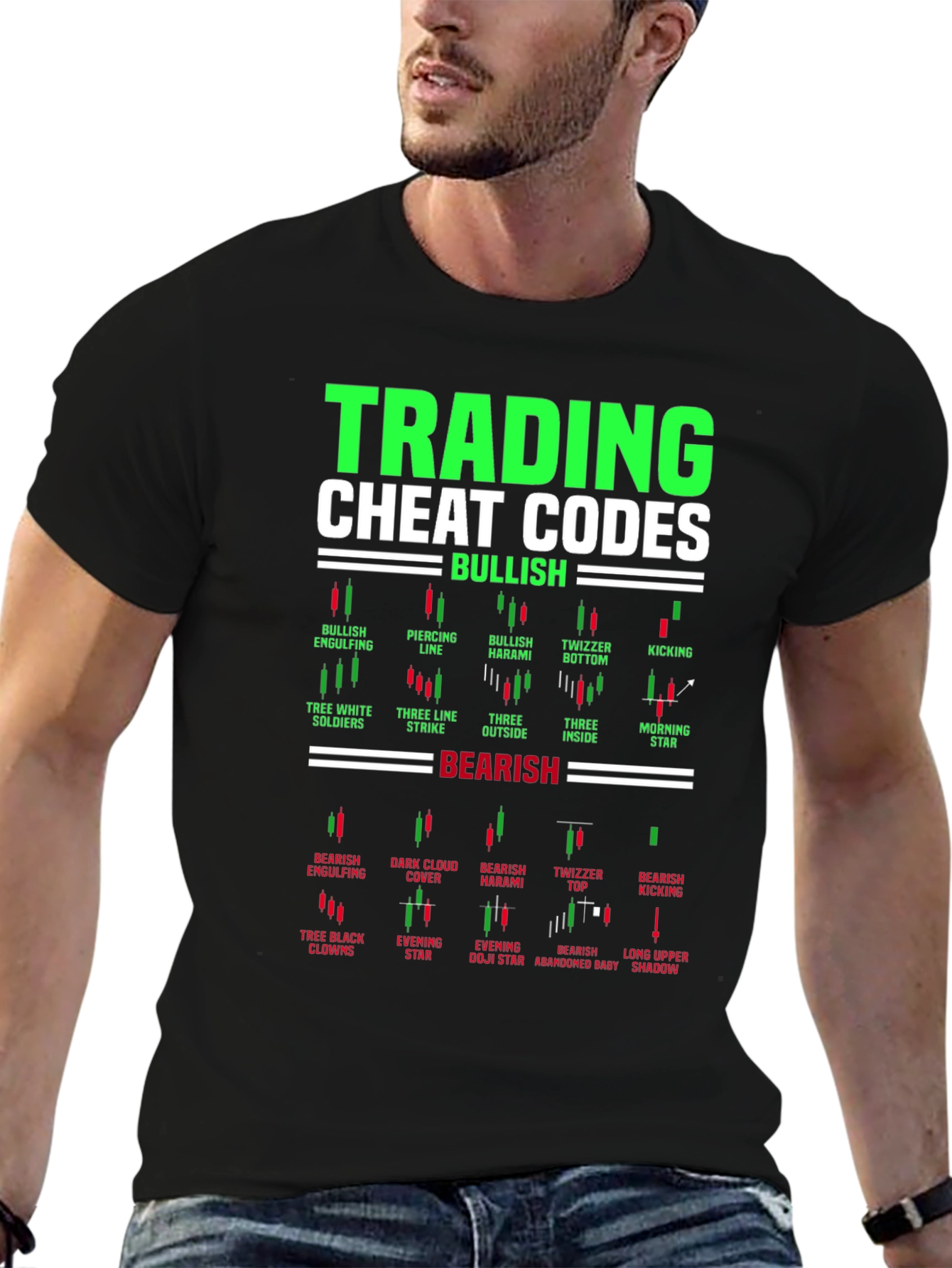 Trading Cheat Codes Candlestick Patterns T-Shirt