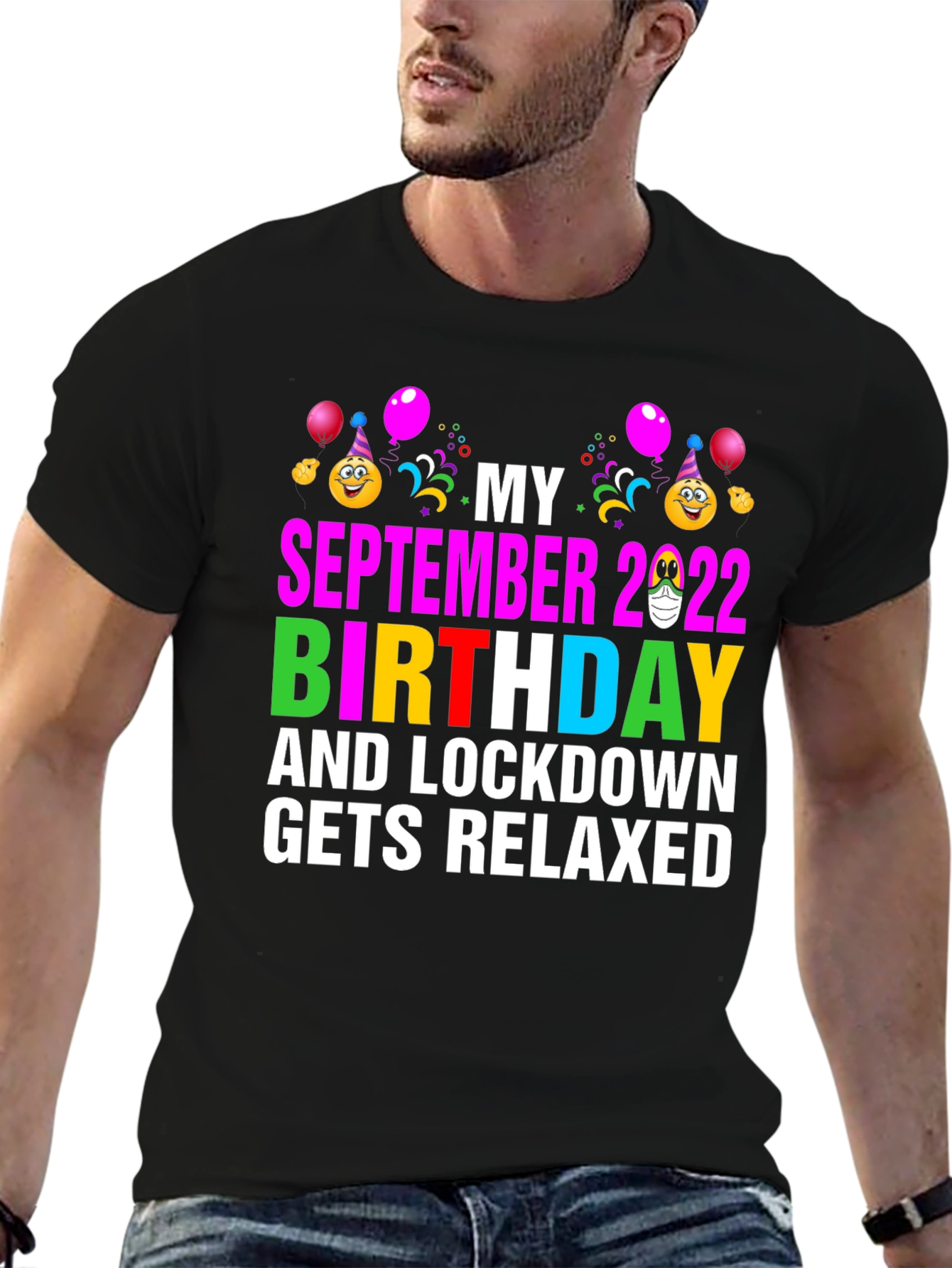 September 2022 Birthday Lockdown Relaxed T-Shirt