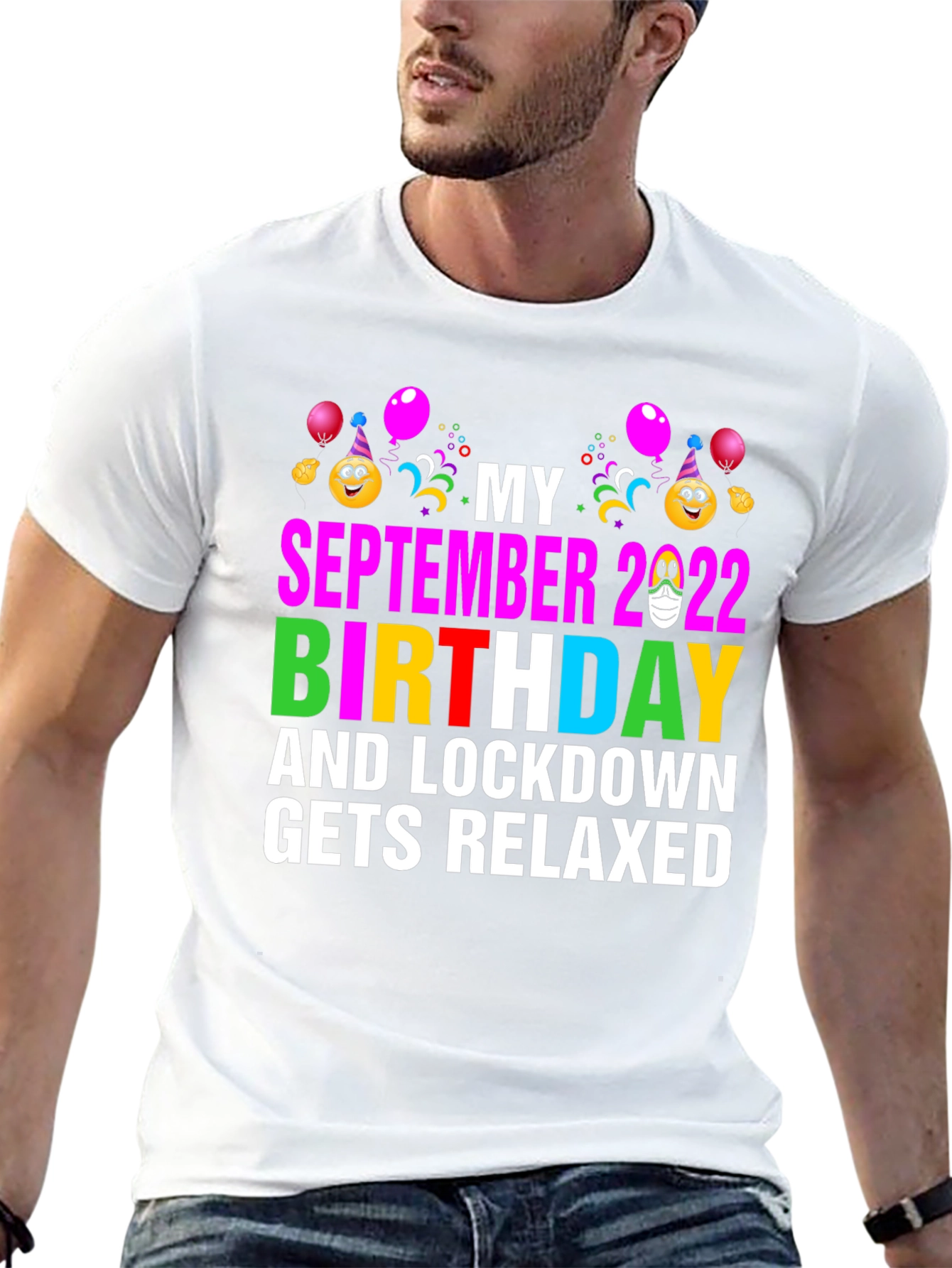 September 2022 Birthday Lockdown Relaxed T-Shirt