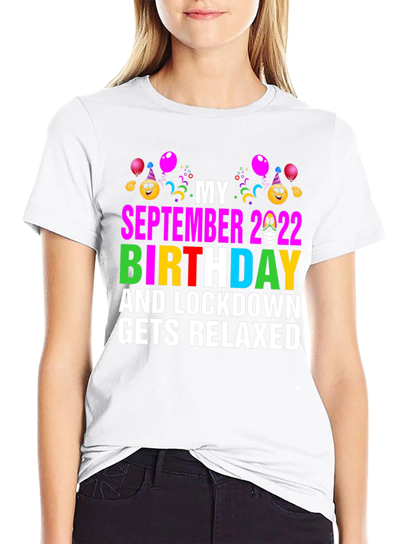 September 2022 Birthday Lockdown Relaxed T-Shirt