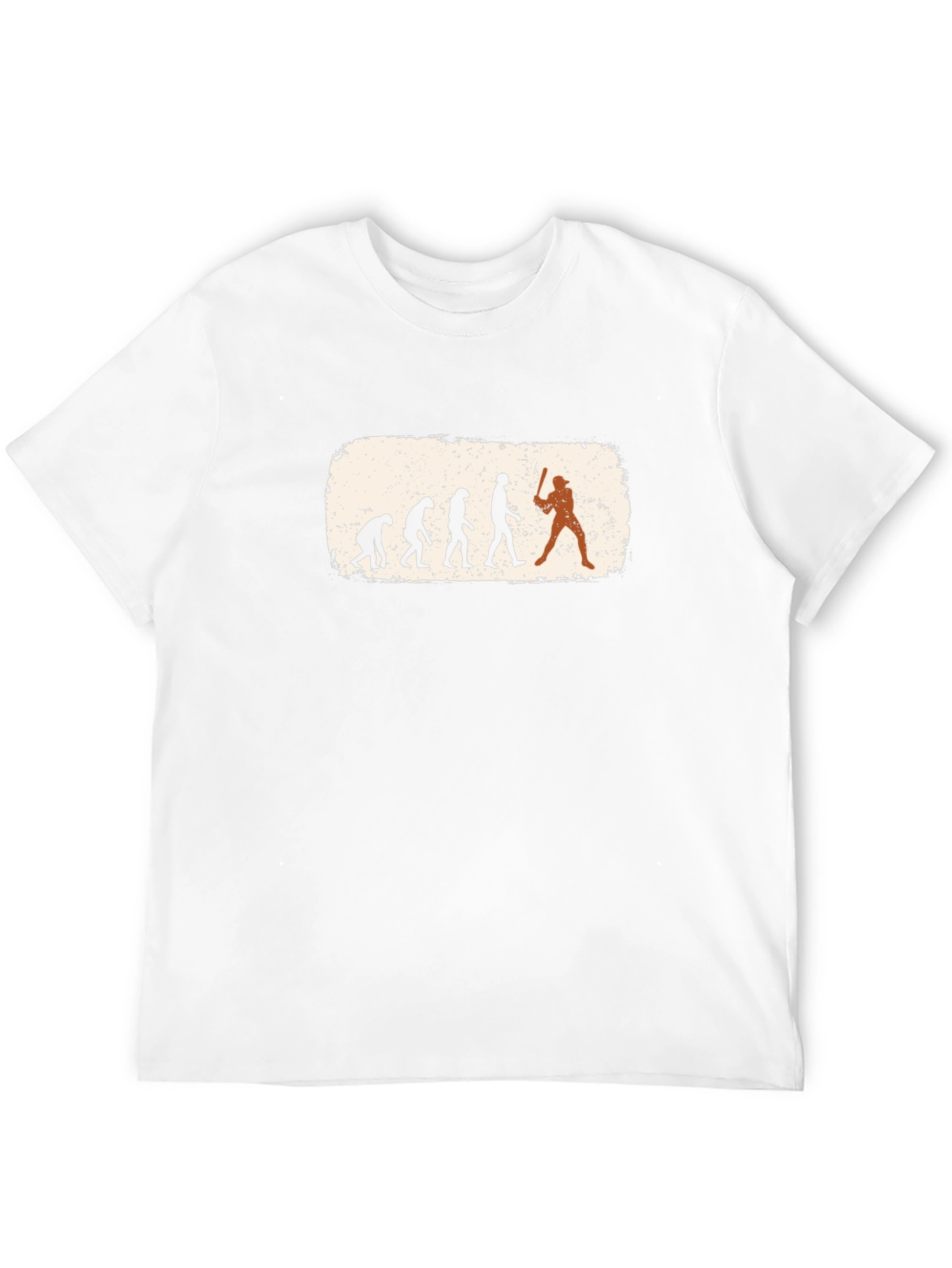 Evolution of Baseball T-Shirt - Black Graphic Tee