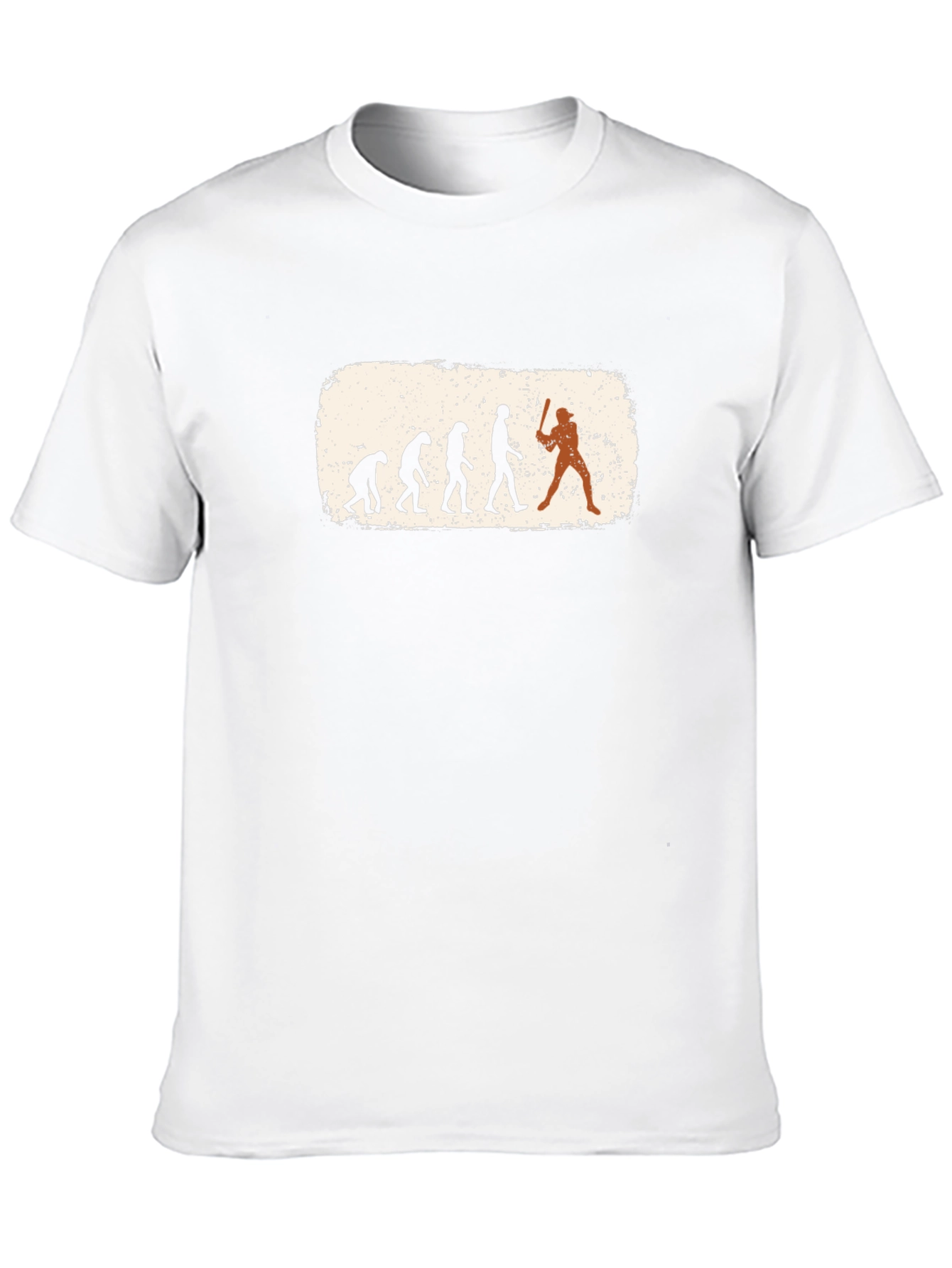 Evolution of Baseball T-Shirt - Black Graphic Tee