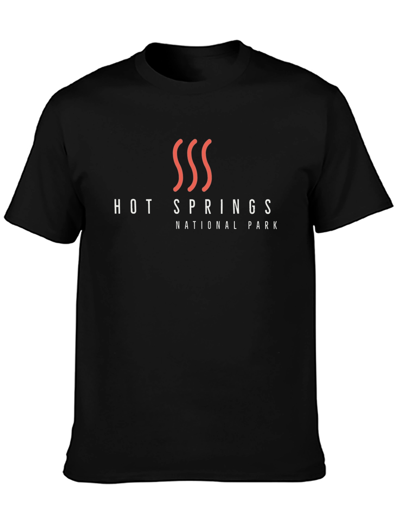 Hot Springs National Park Black T-Shirt