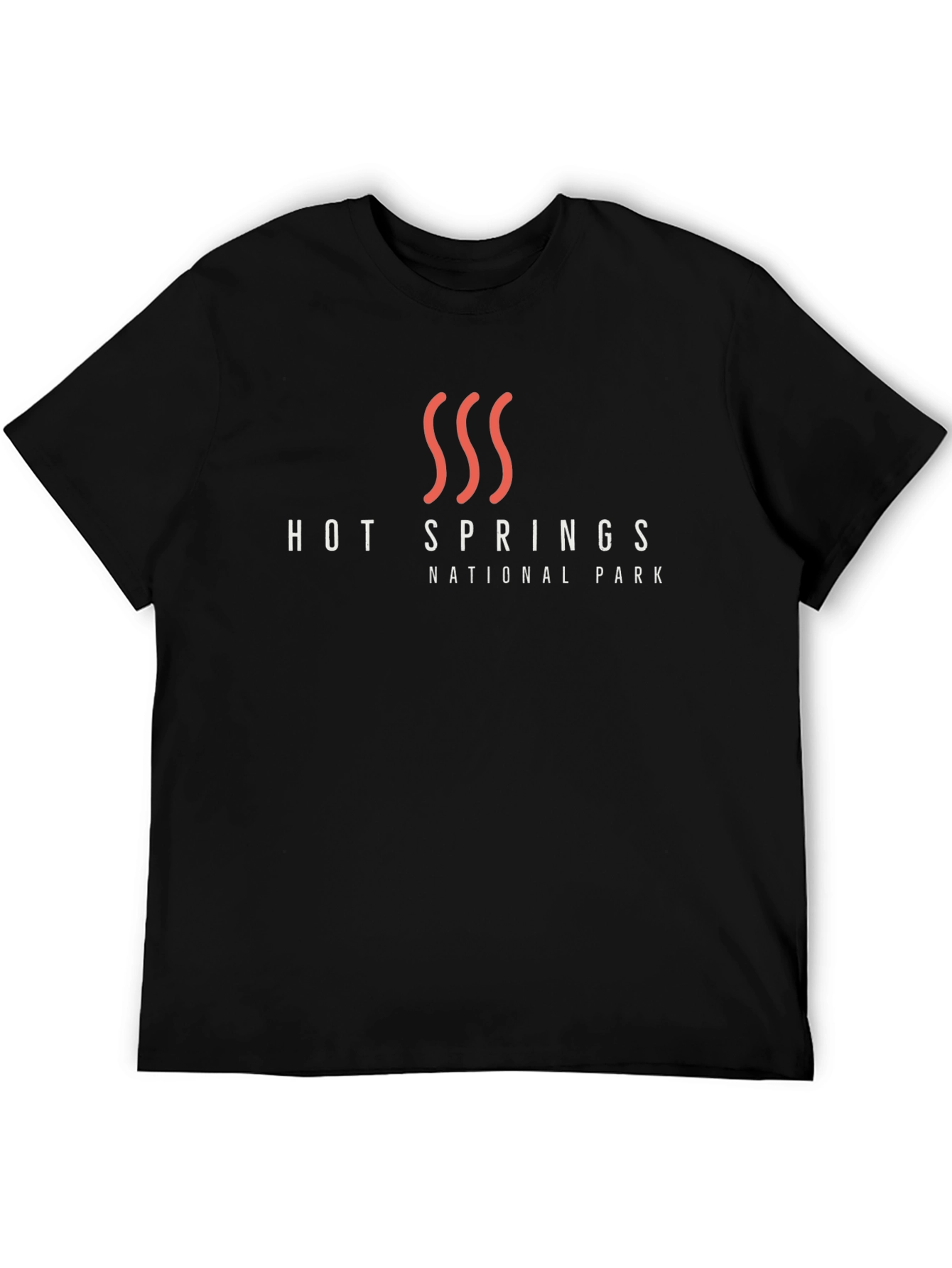 Hot Springs National Park Black T-Shirt