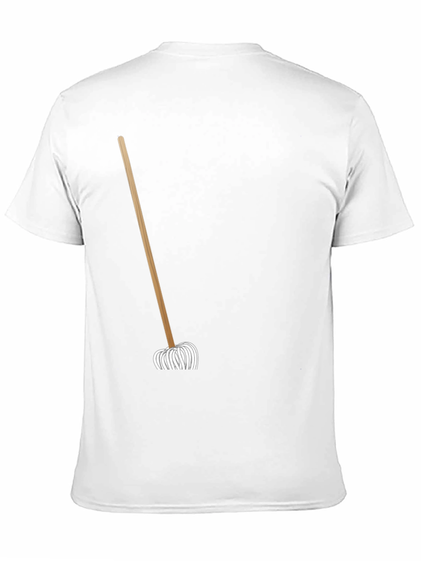 Mop Graphic T-Shirt - Black Cotton Tee