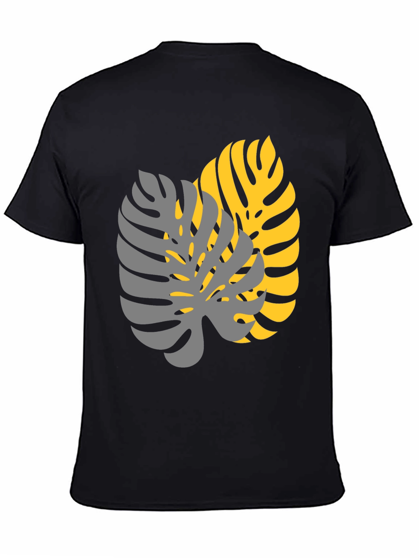 Tropical Monstera Leaf Graphic Tee