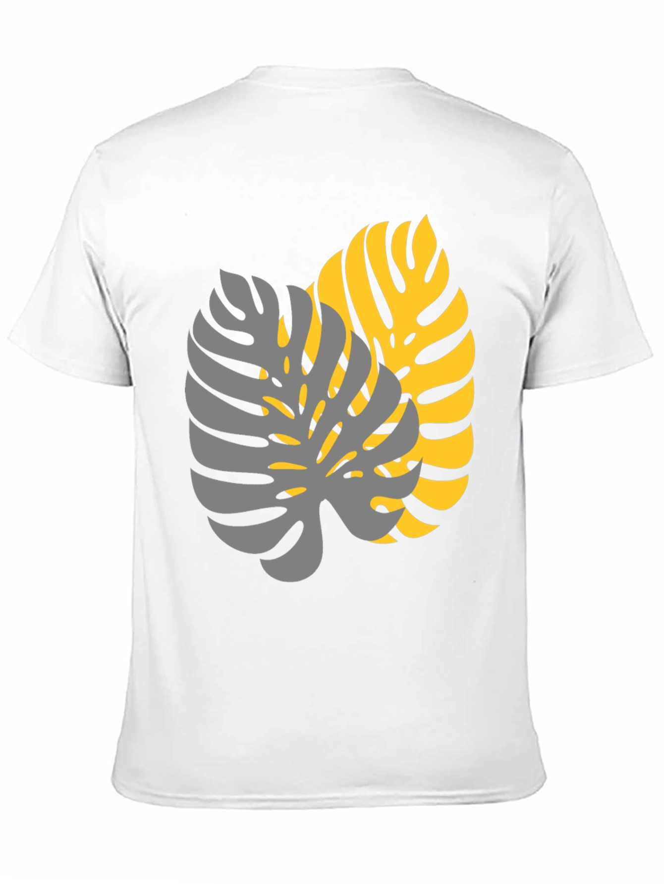 Tropical Monstera Leaf Graphic Tee