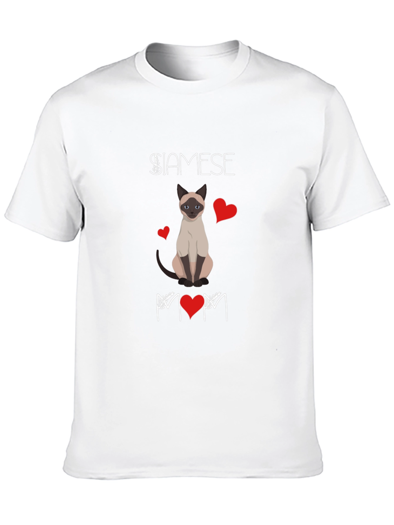 Siamese Cat Mom Graphic Tee - Unisex
