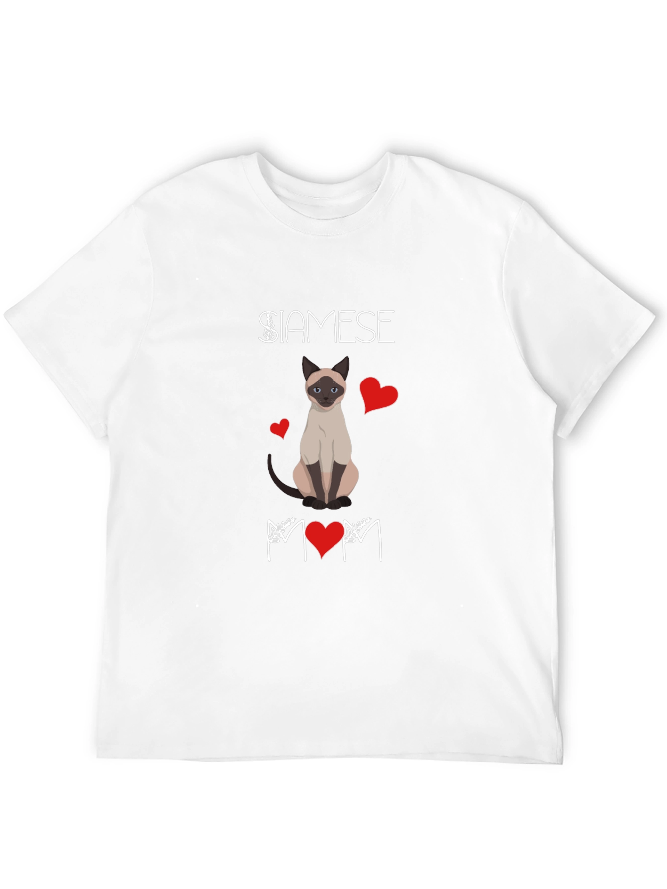 Siamese Cat Mom Graphic Tee - Unisex