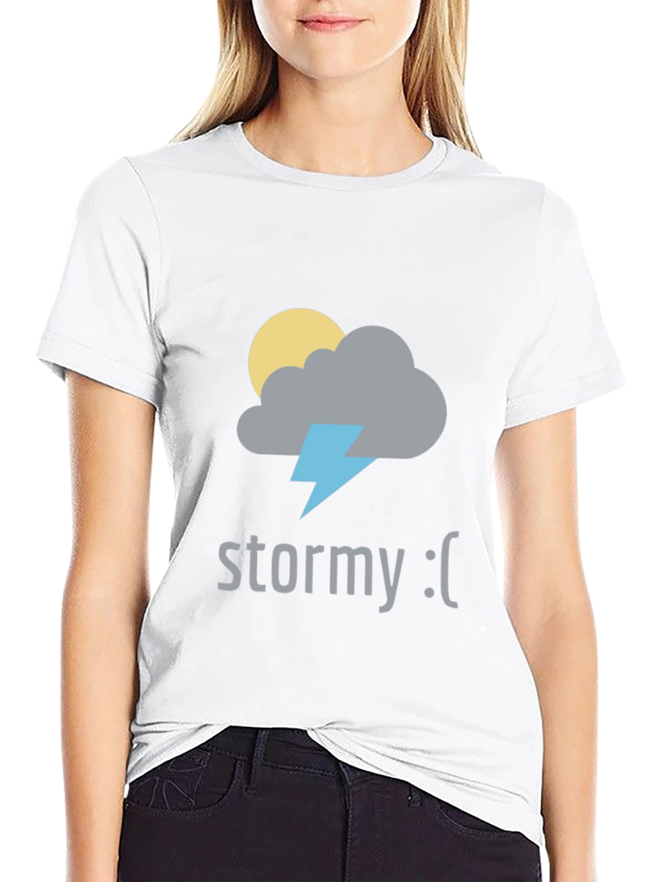 Stormy Day Graphic T-Shirt