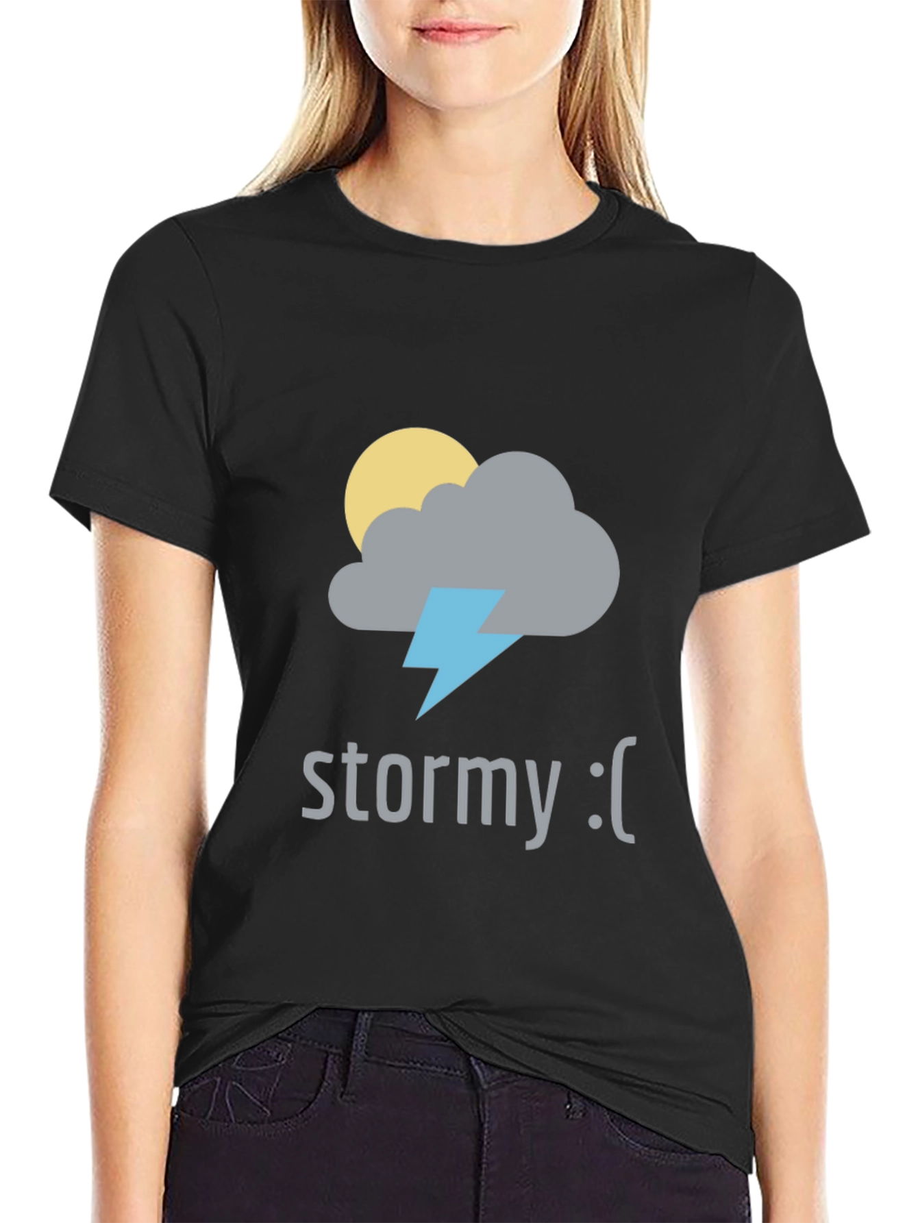 Stormy Day Graphic T-Shirt