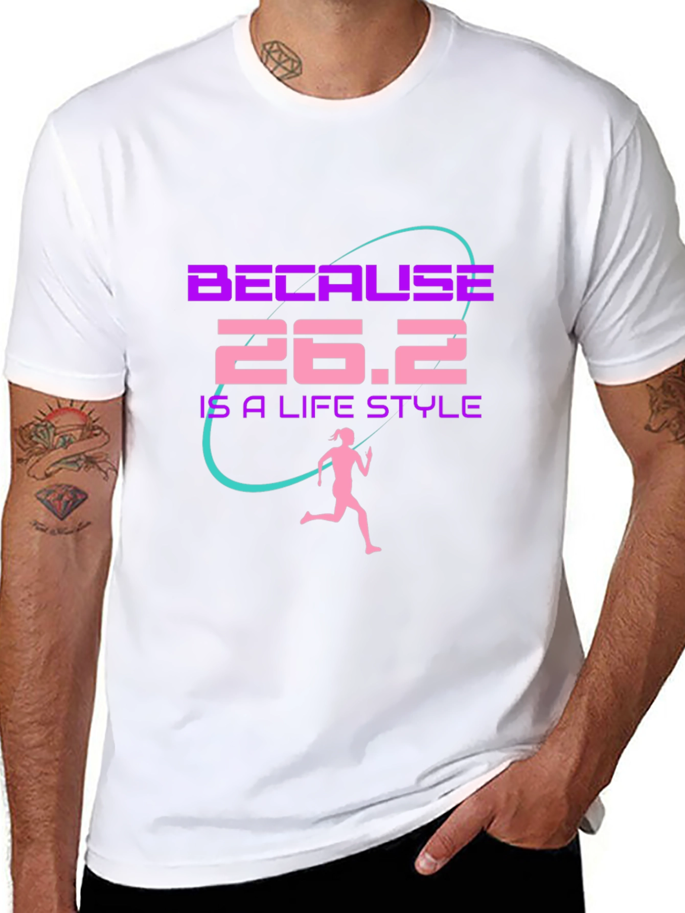 26.2 Marathon Lifestyle T-Shirt - Running Apparel