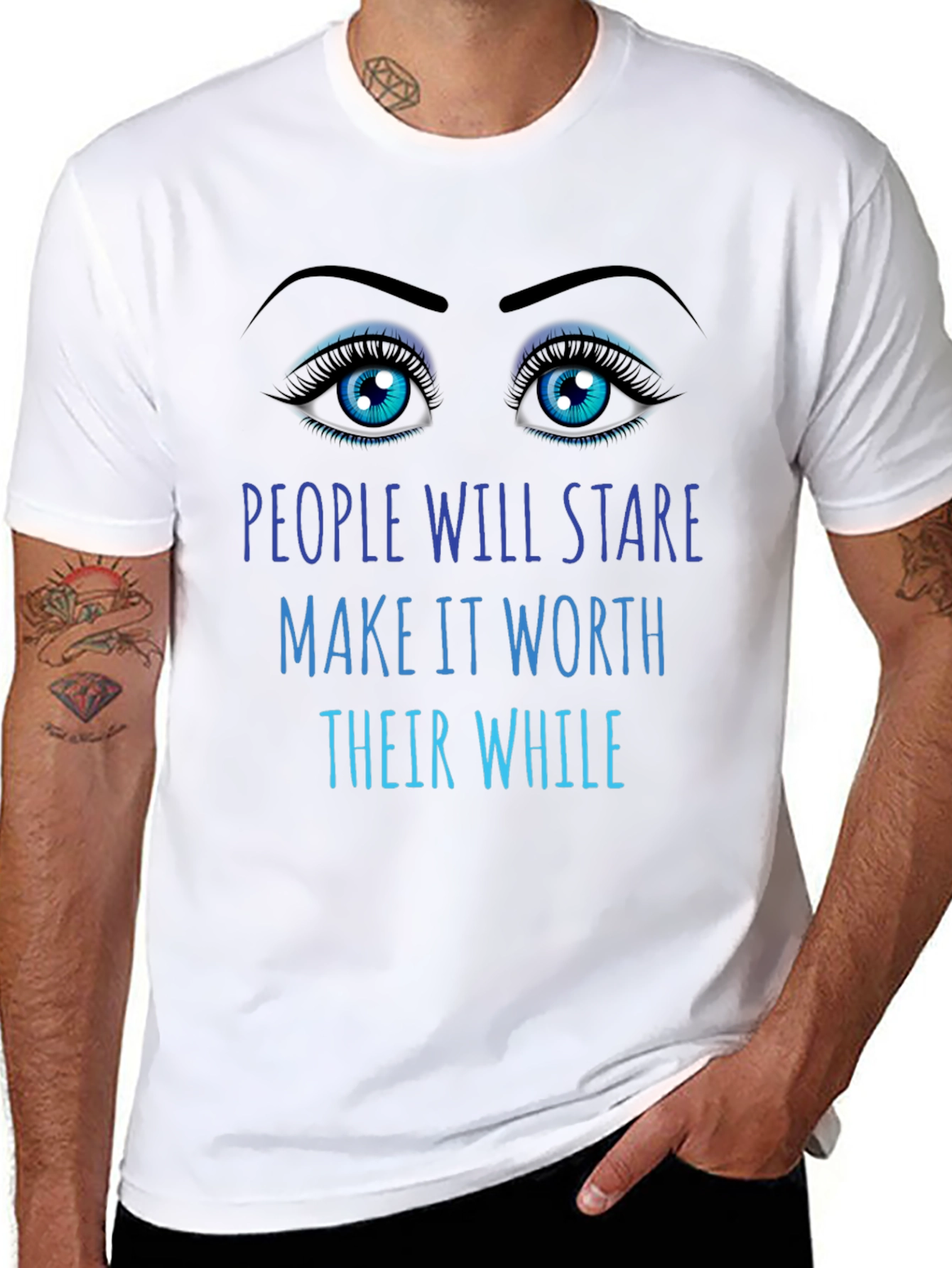 People Will Stare Graphic Tee