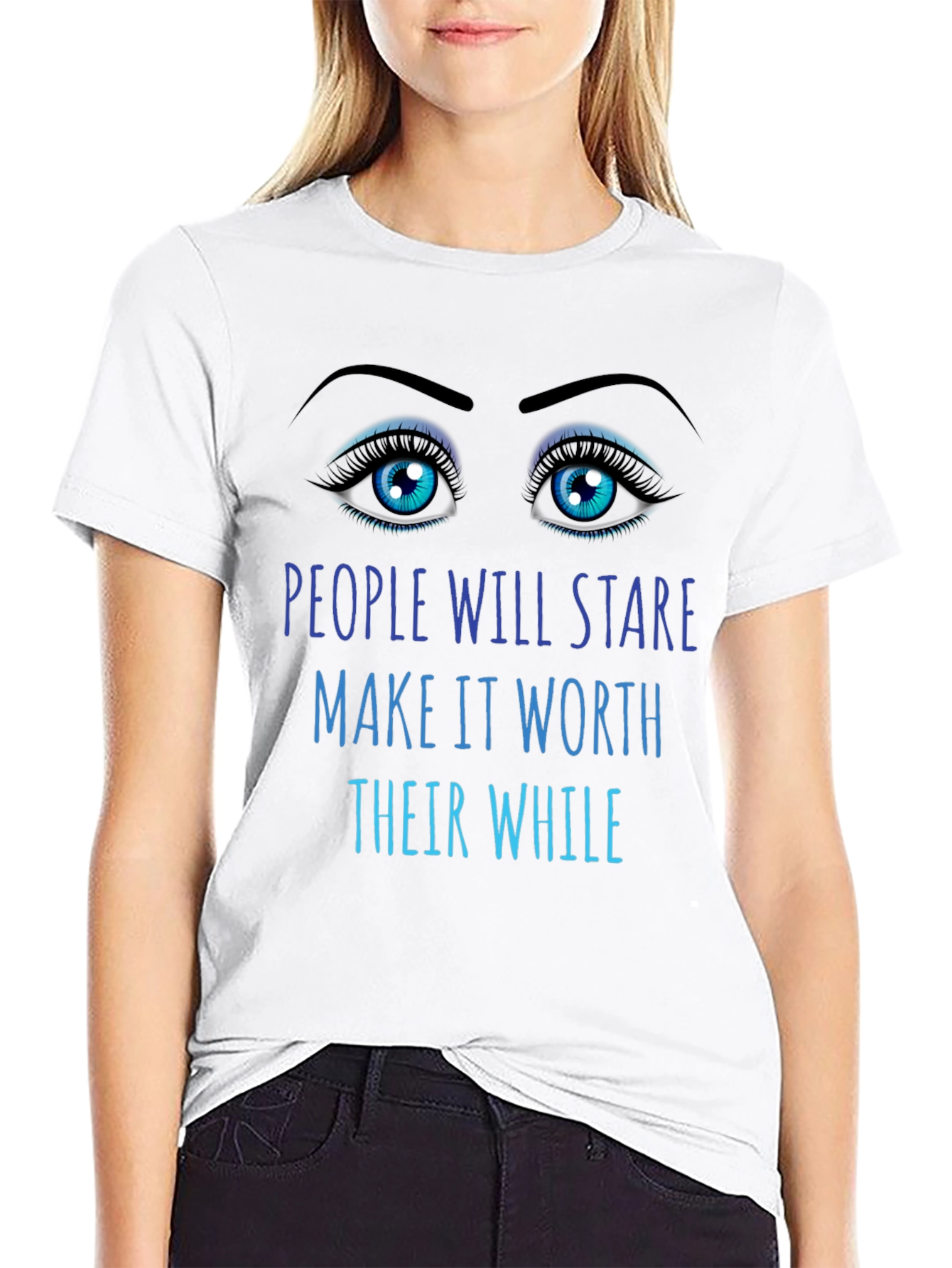 People Will Stare Graphic Tee
