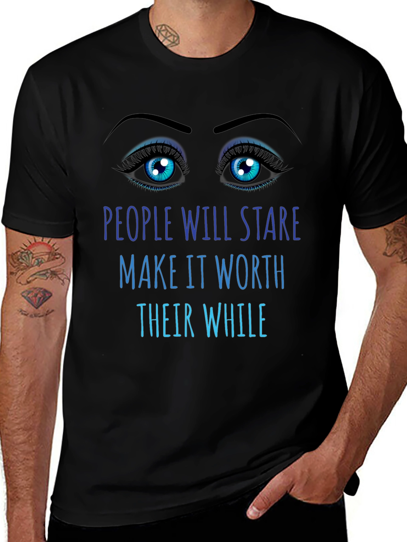 People Will Stare Graphic Tee