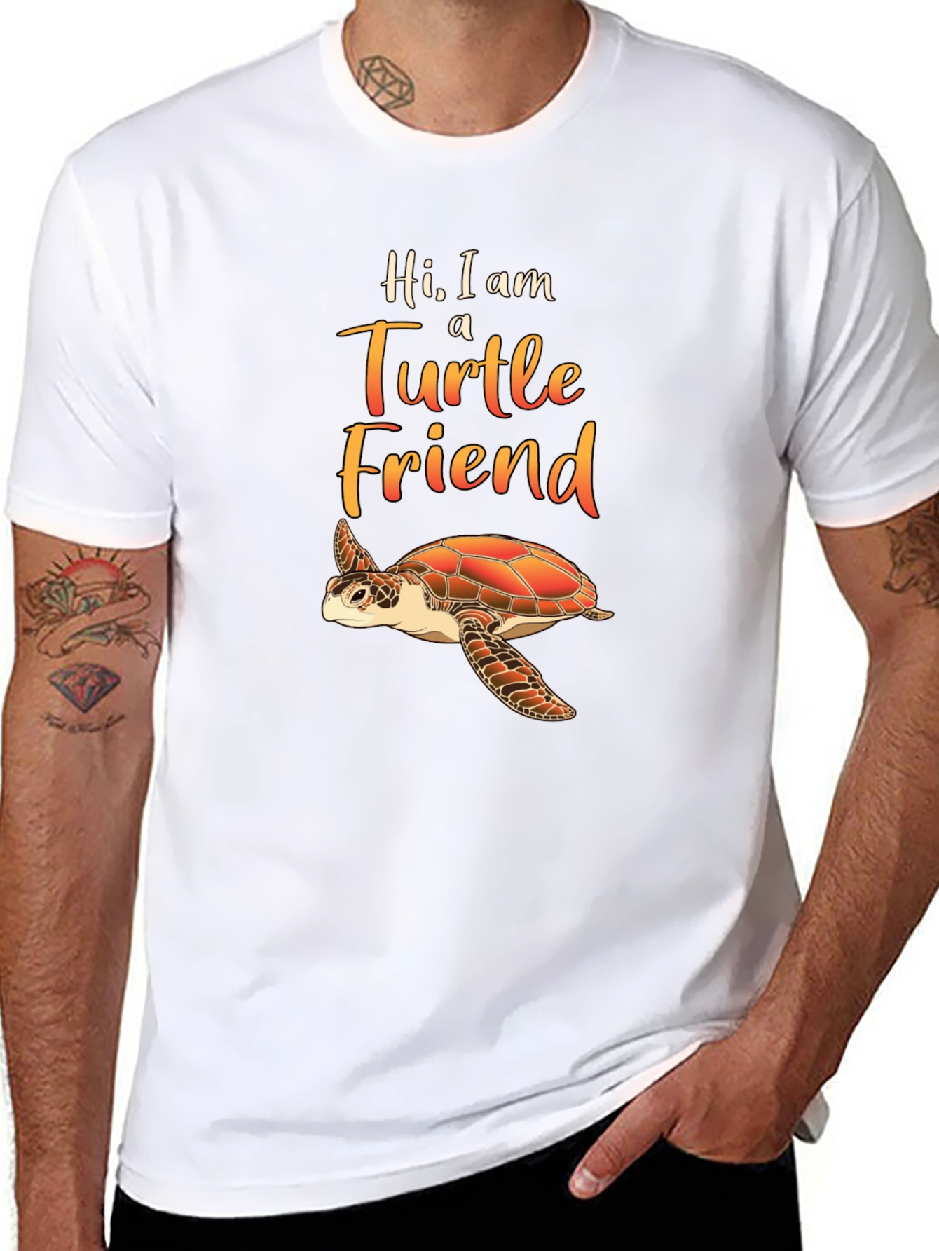 Turtle Friend Graphic T-Shirt - Unisex