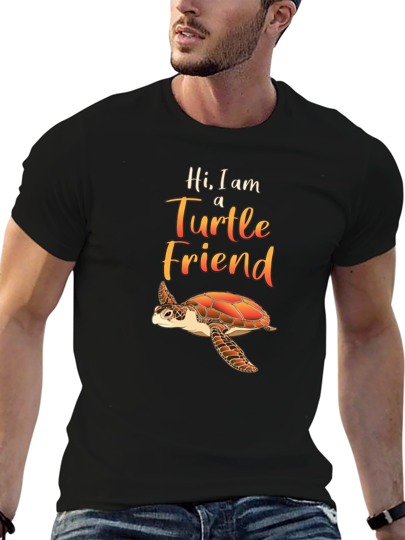 Turtle Friend Graphic T-Shirt - Unisex