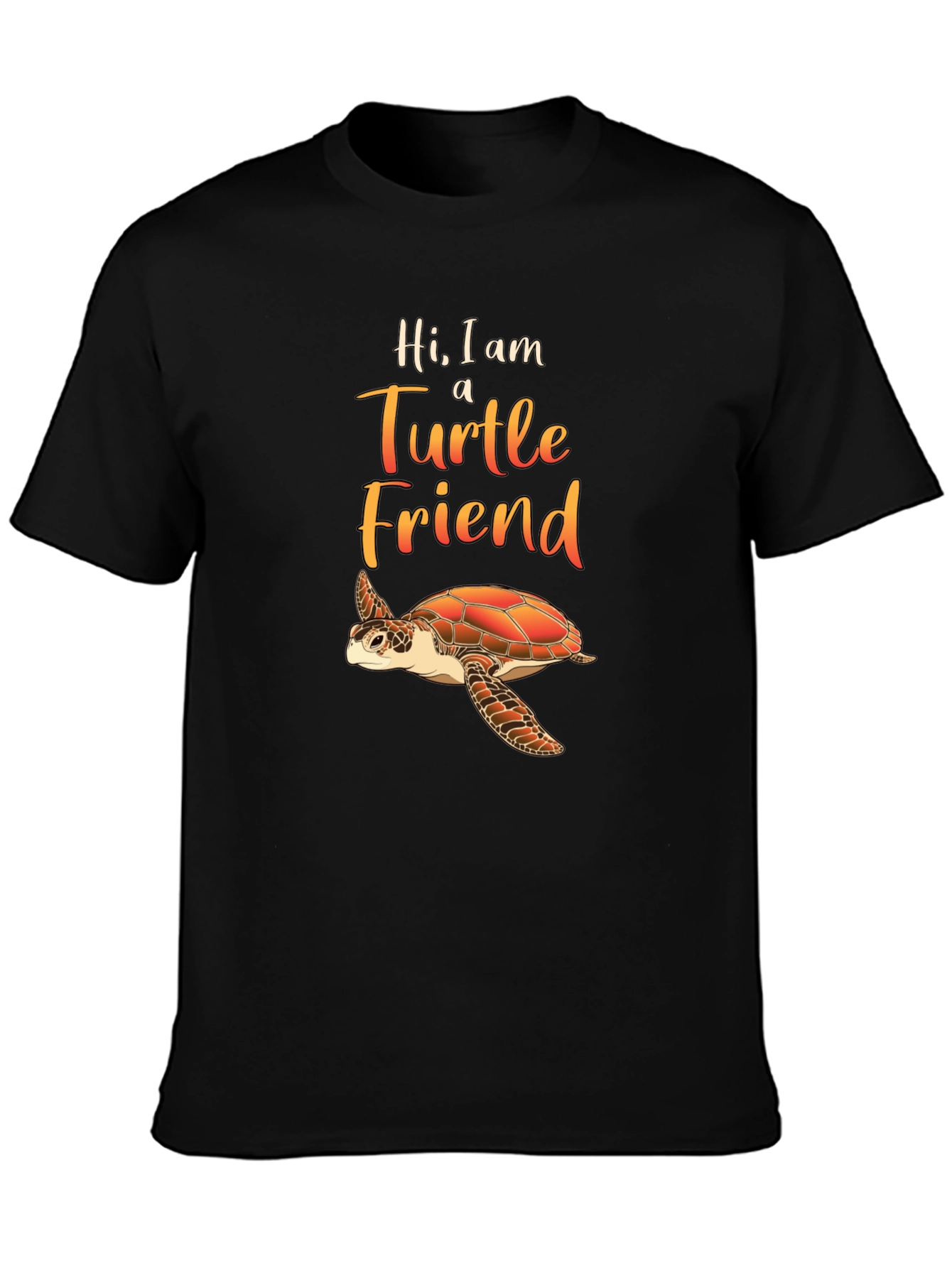 Turtle Friend Graphic T-Shirt - Unisex