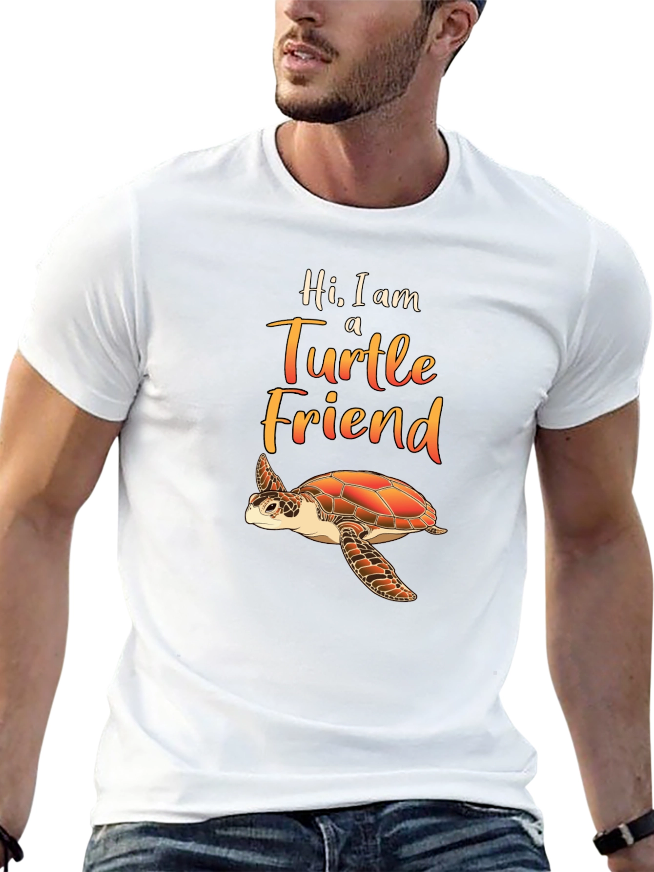 Turtle Friend Graphic T-Shirt - Unisex