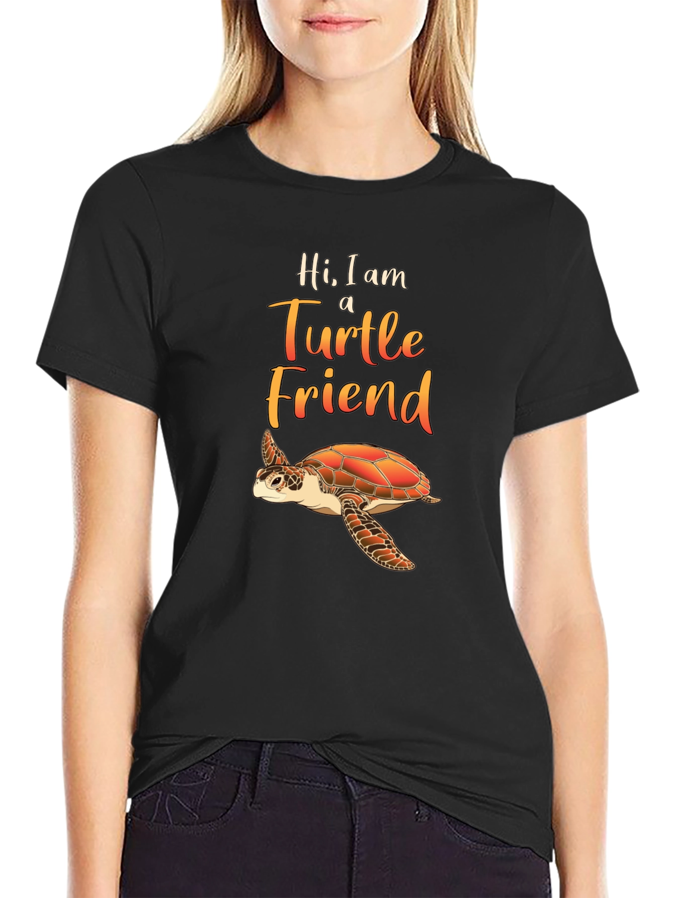 Turtle Friend Graphic T-Shirt - Unisex
