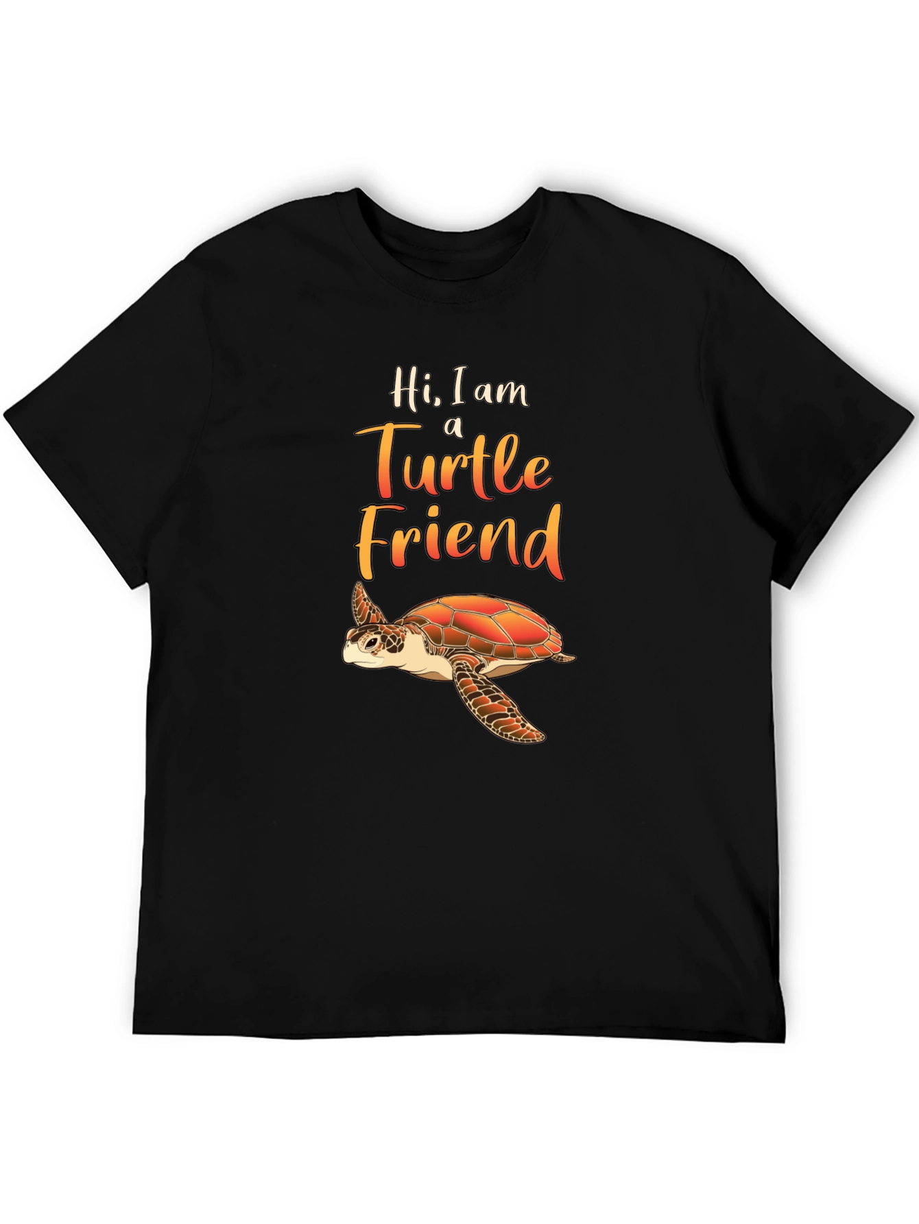 Turtle Friend Graphic T-Shirt - Unisex