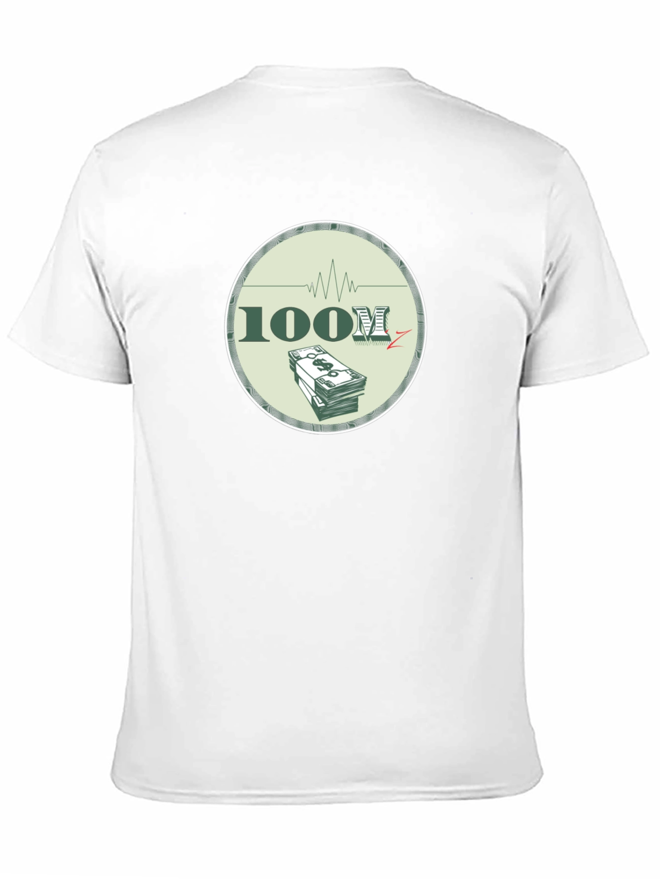 100M Money Black T-Shirt - Stylish Graphic Tee