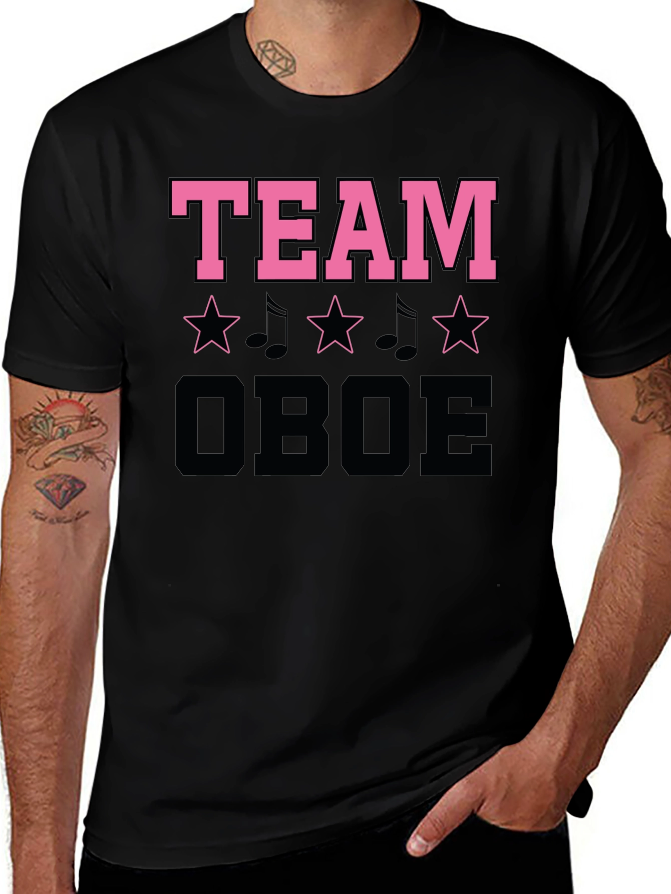 Team Oboe T-Shirt - Music Band Tee