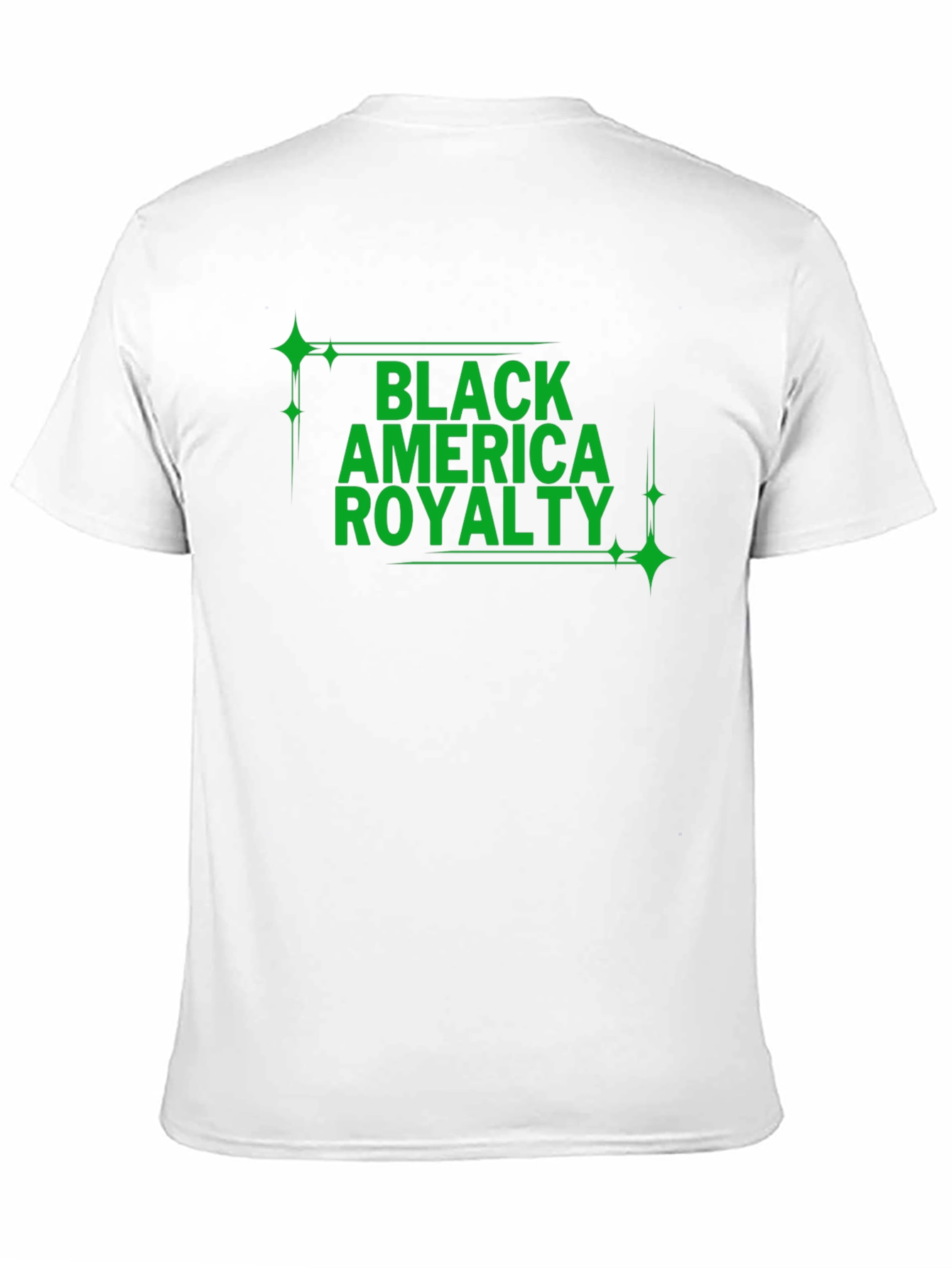 Black America Royalty Graphic Tee
