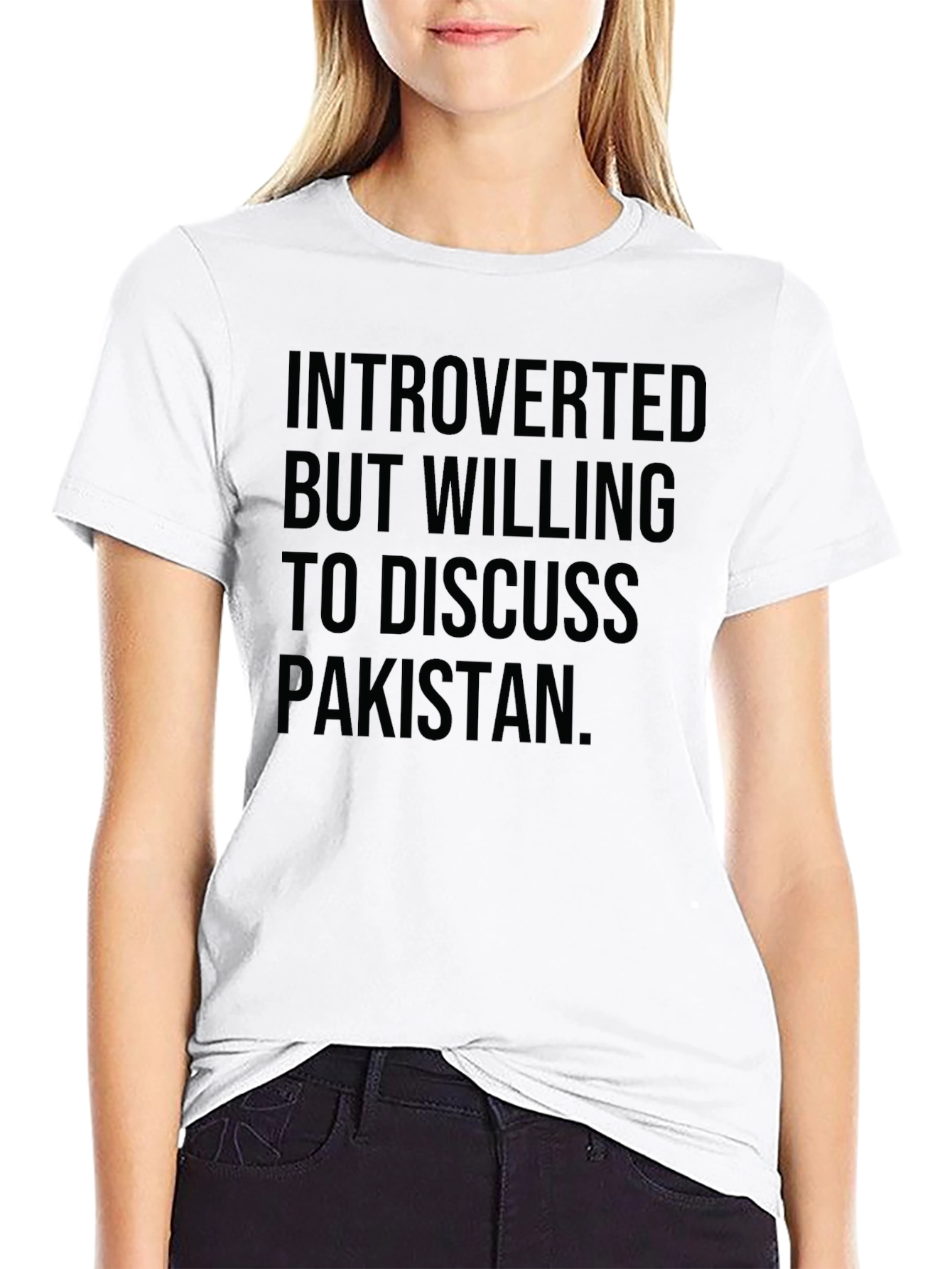 Introverted Pakistan Discussion T-Shirt