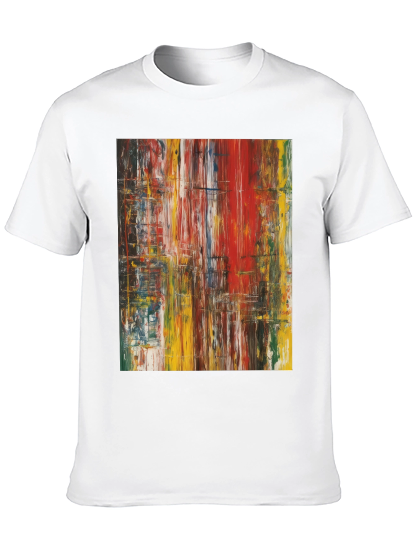 Abstract Art T-Shirt - Modern Casual Tee