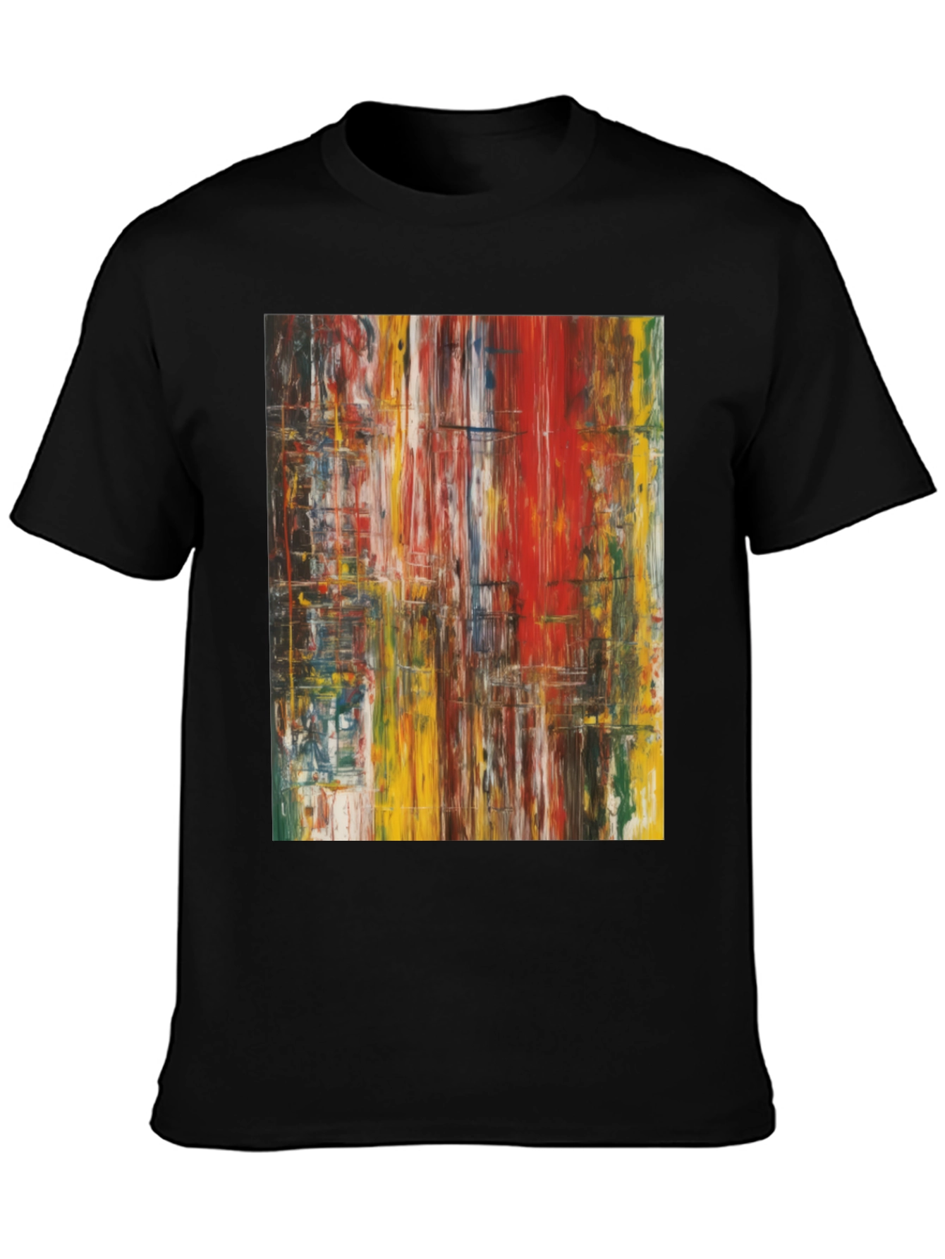 Abstract Art T-Shirt - Modern Casual Tee