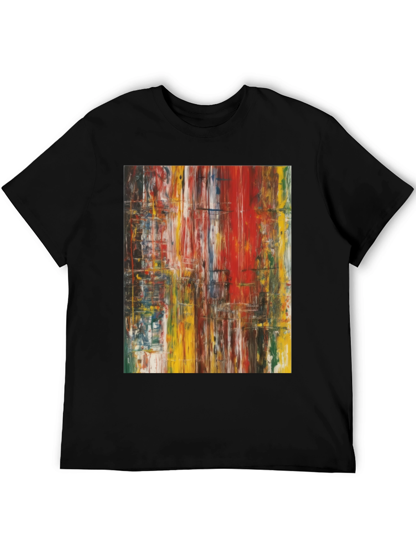 Abstract Art T-Shirt - Modern Casual Tee