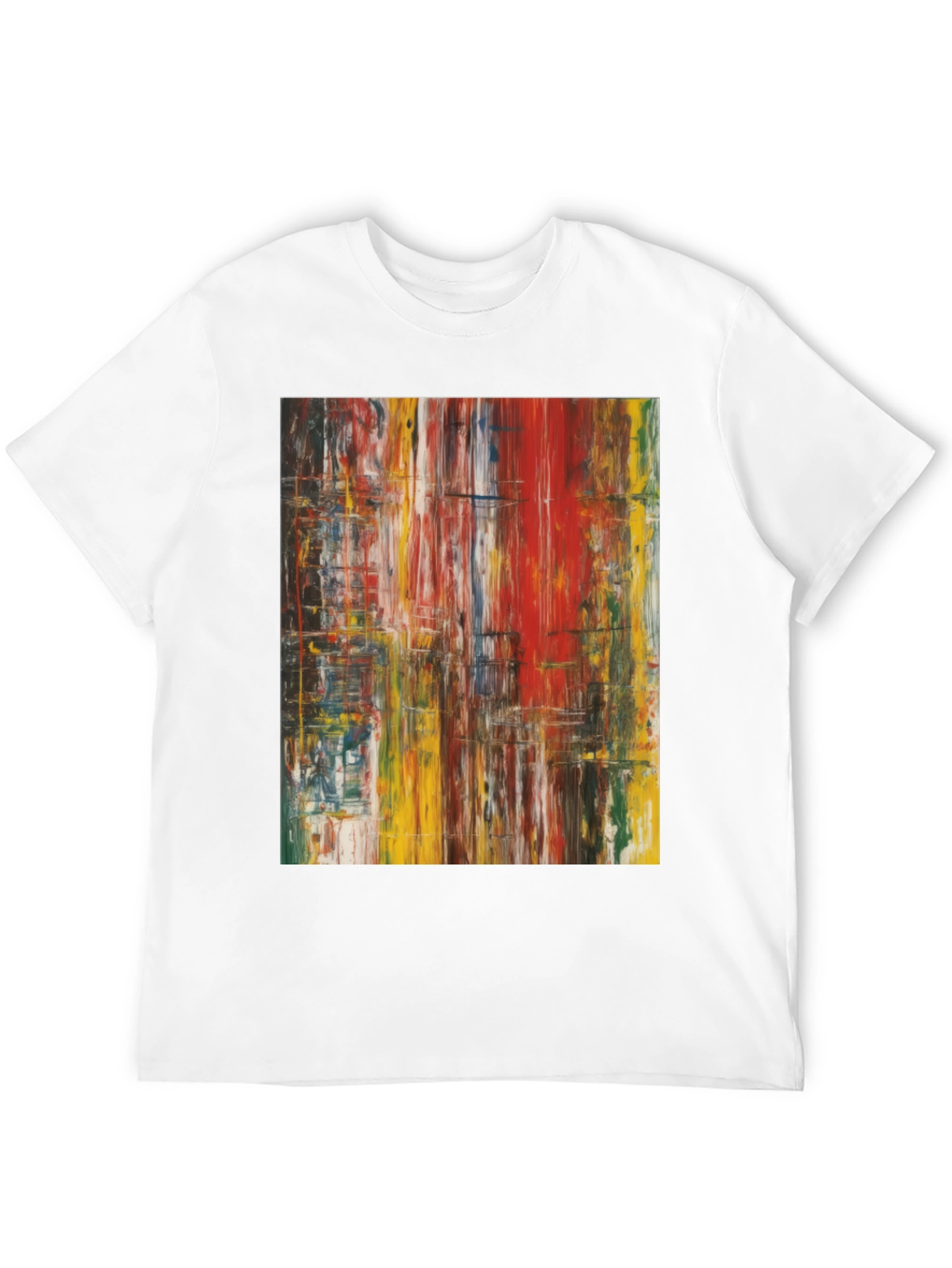 Abstract Art T-Shirt - Modern Casual Tee