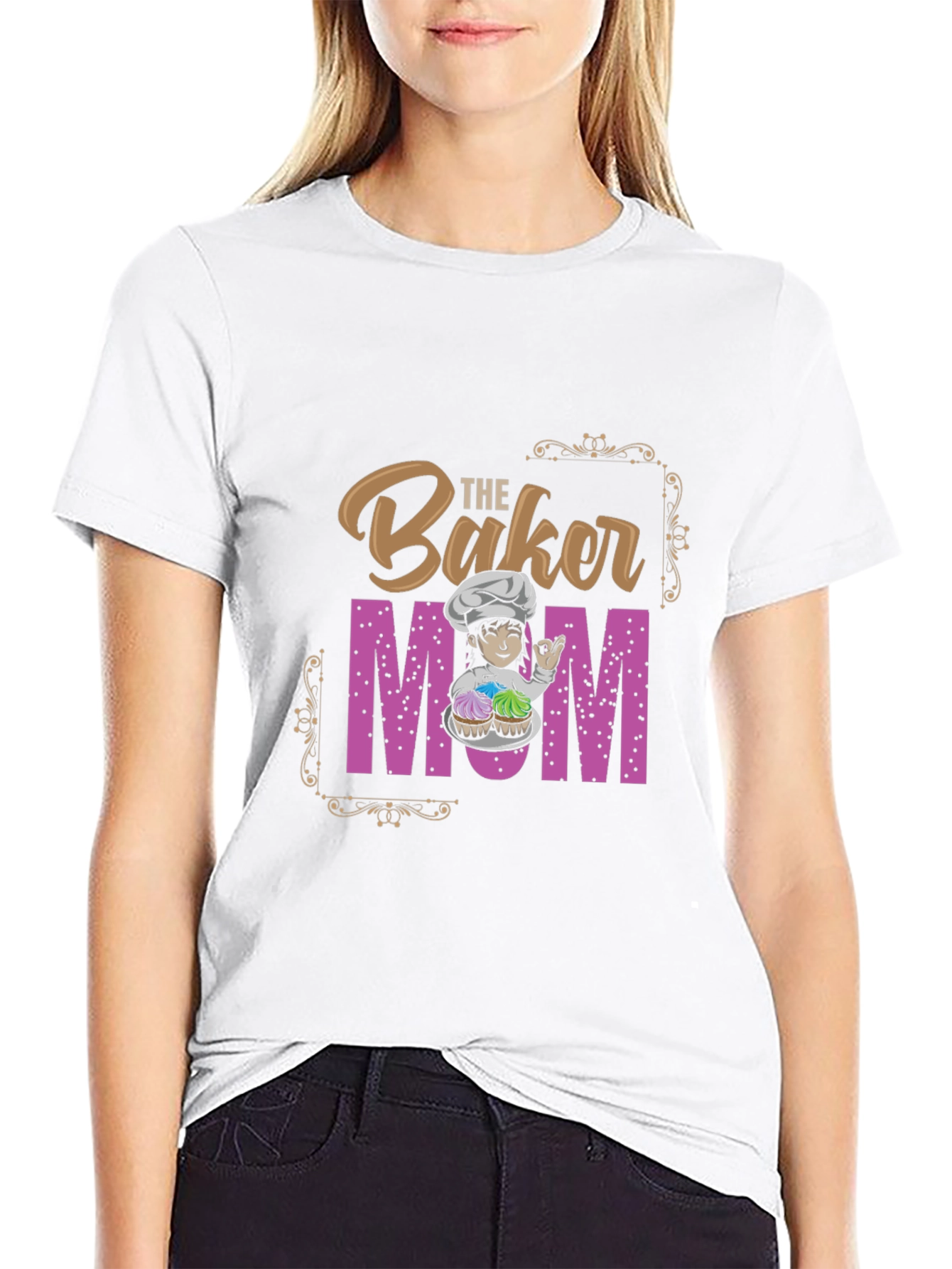 Baker Mom T-Shirt - Baking Love