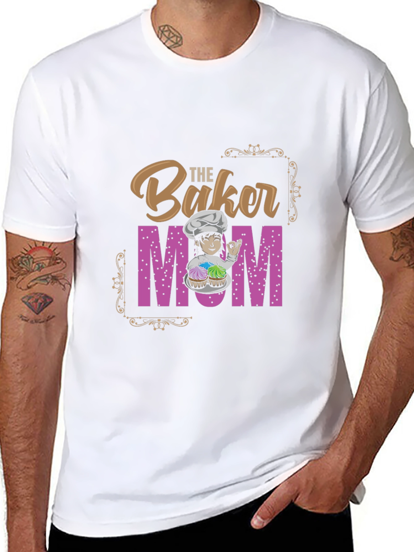 Baker Mom T-Shirt - Baking Love