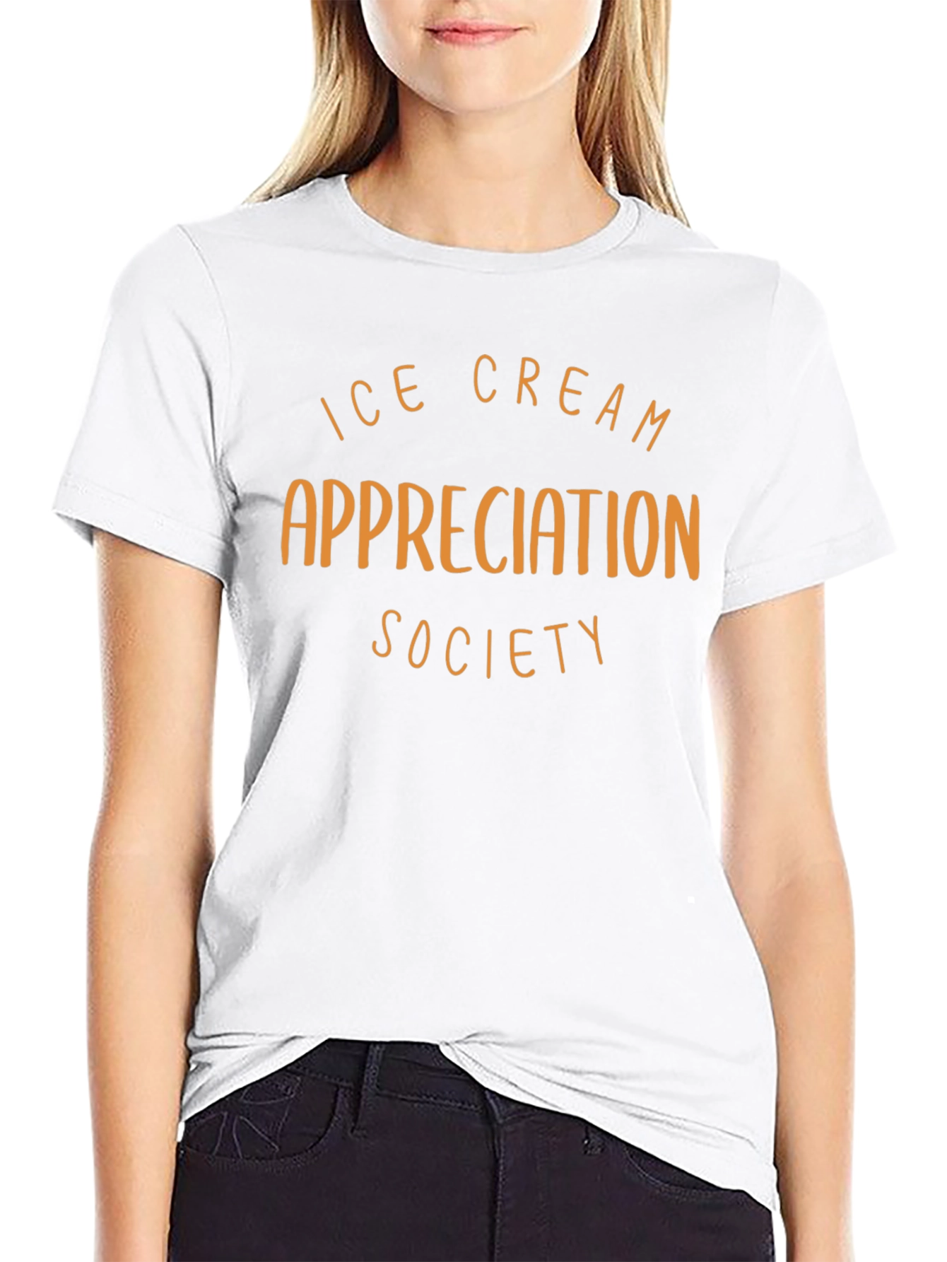 Ice Cream Appreciation Society Graphic T-Shirt