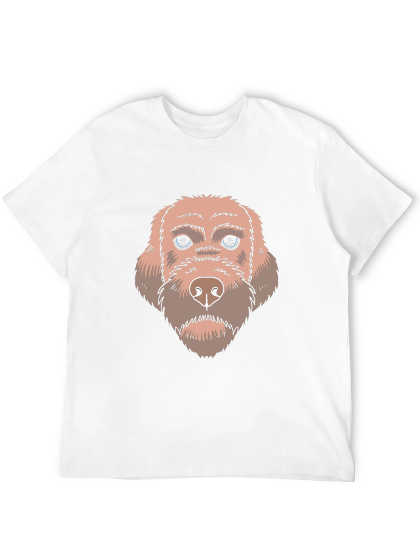 Dog Face Graphic Tee - Unisex Casual T-Shirt