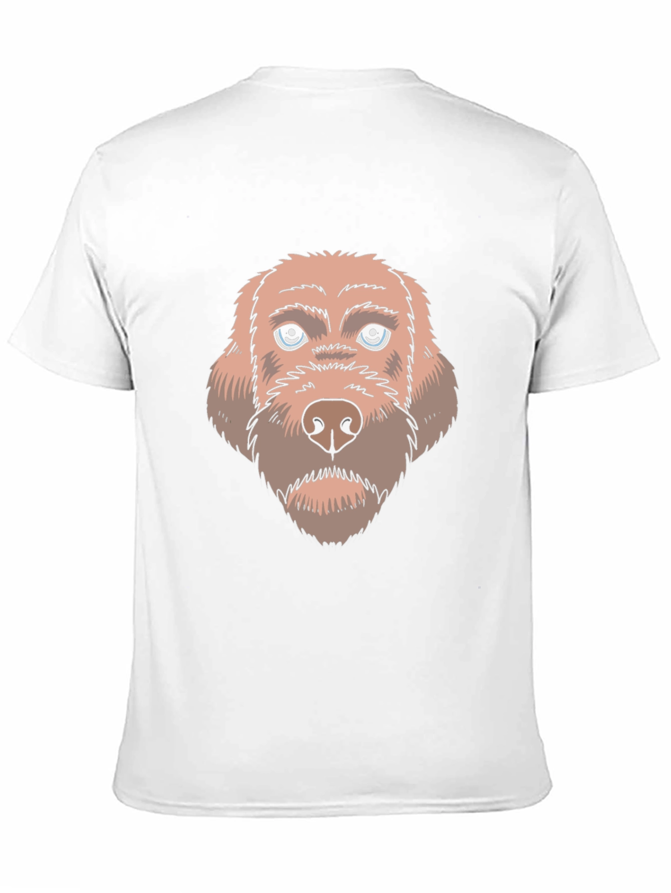 Dog Face Graphic Tee - Unisex Casual T-Shirt