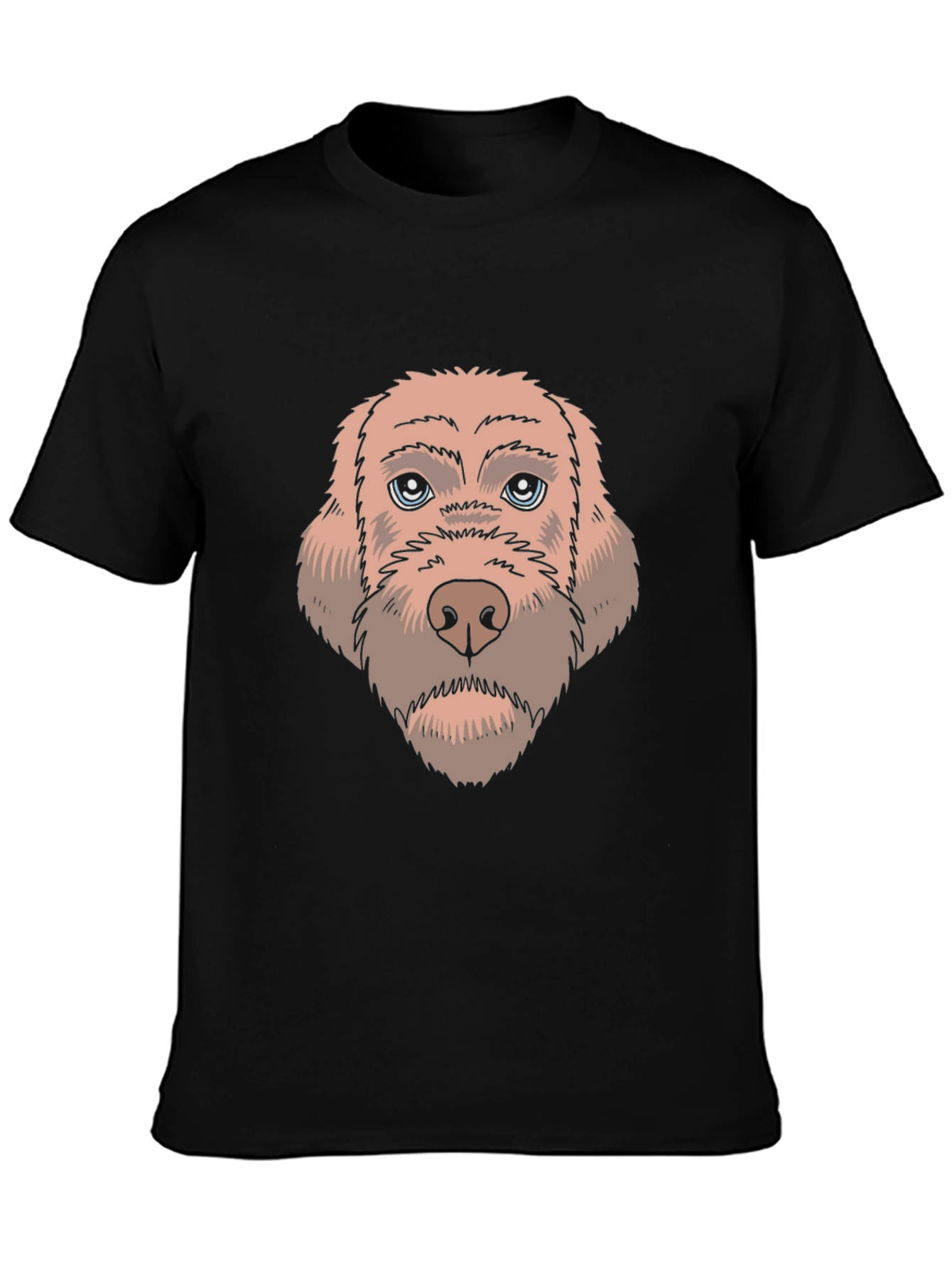 Dog Face Graphic Tee - Unisex Casual T-Shirt