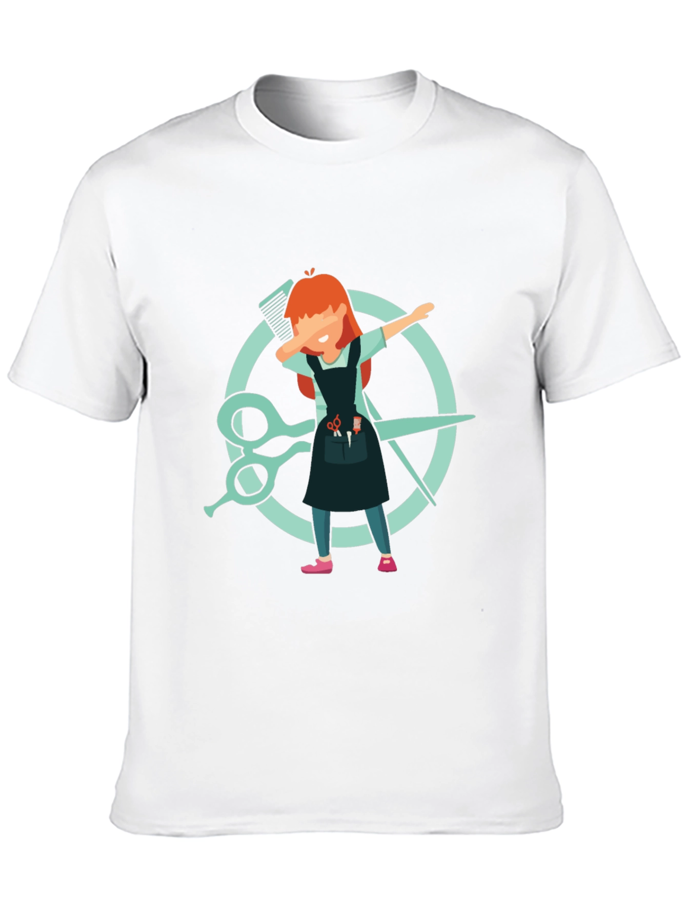 Barber Dab T-Shirt - Hair Stylist Tee