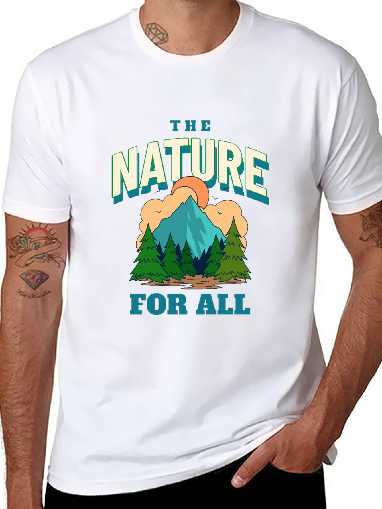 Nature For All Graphic Tee - Adventure Ready