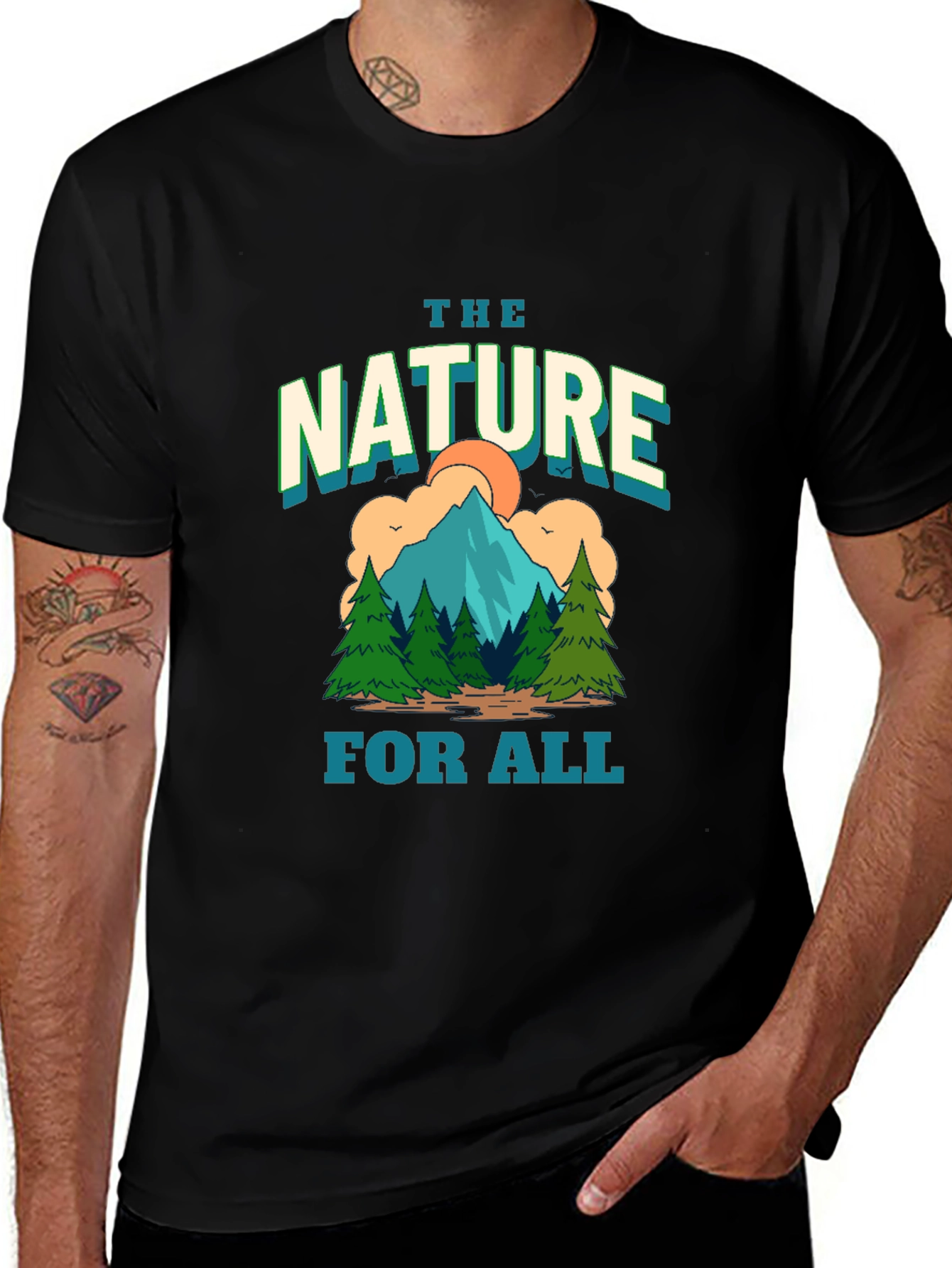 Nature For All Graphic Tee - Adventure Ready