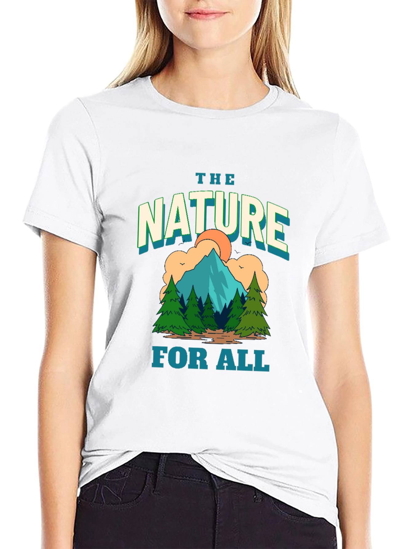 Nature For All Graphic Tee - Adventure Ready
