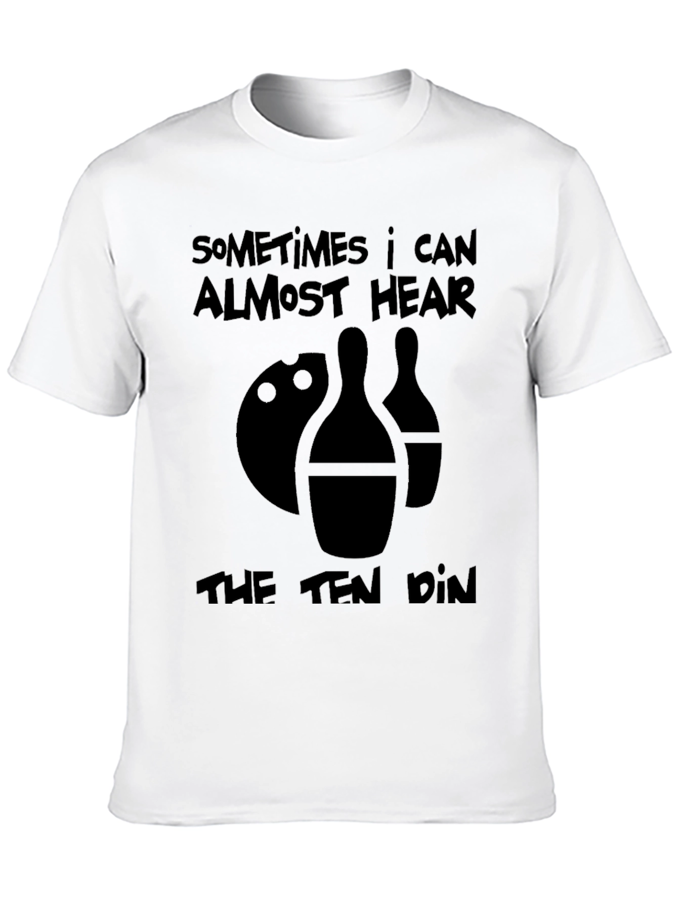 Bowling Strike Graphic T-Shirt