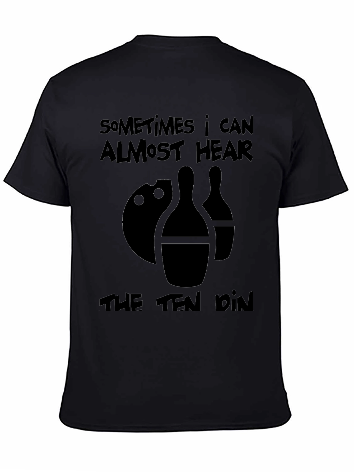 Bowling Strike Graphic T-Shirt