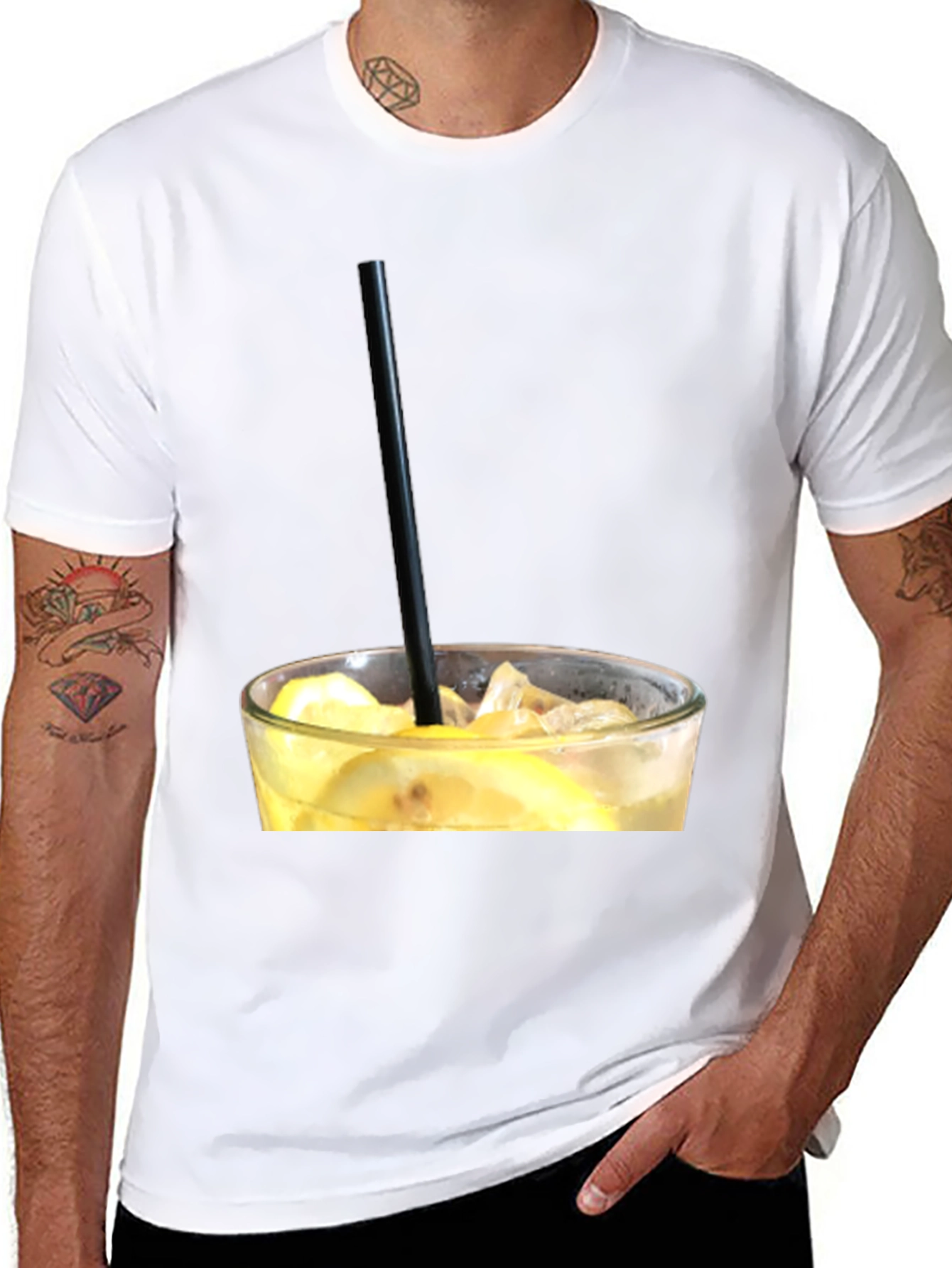 Lemonade Graphic Tee - Refreshing Summer Style