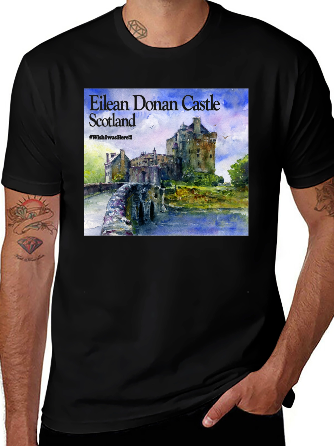 Eilean Donan Castle Scotland T-Shirt
