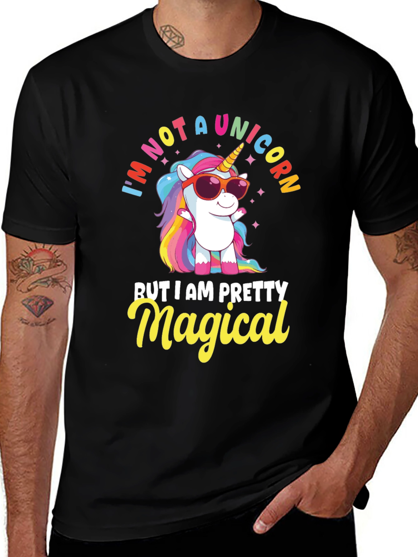 Unicorn Magical Graphic T-Shirt